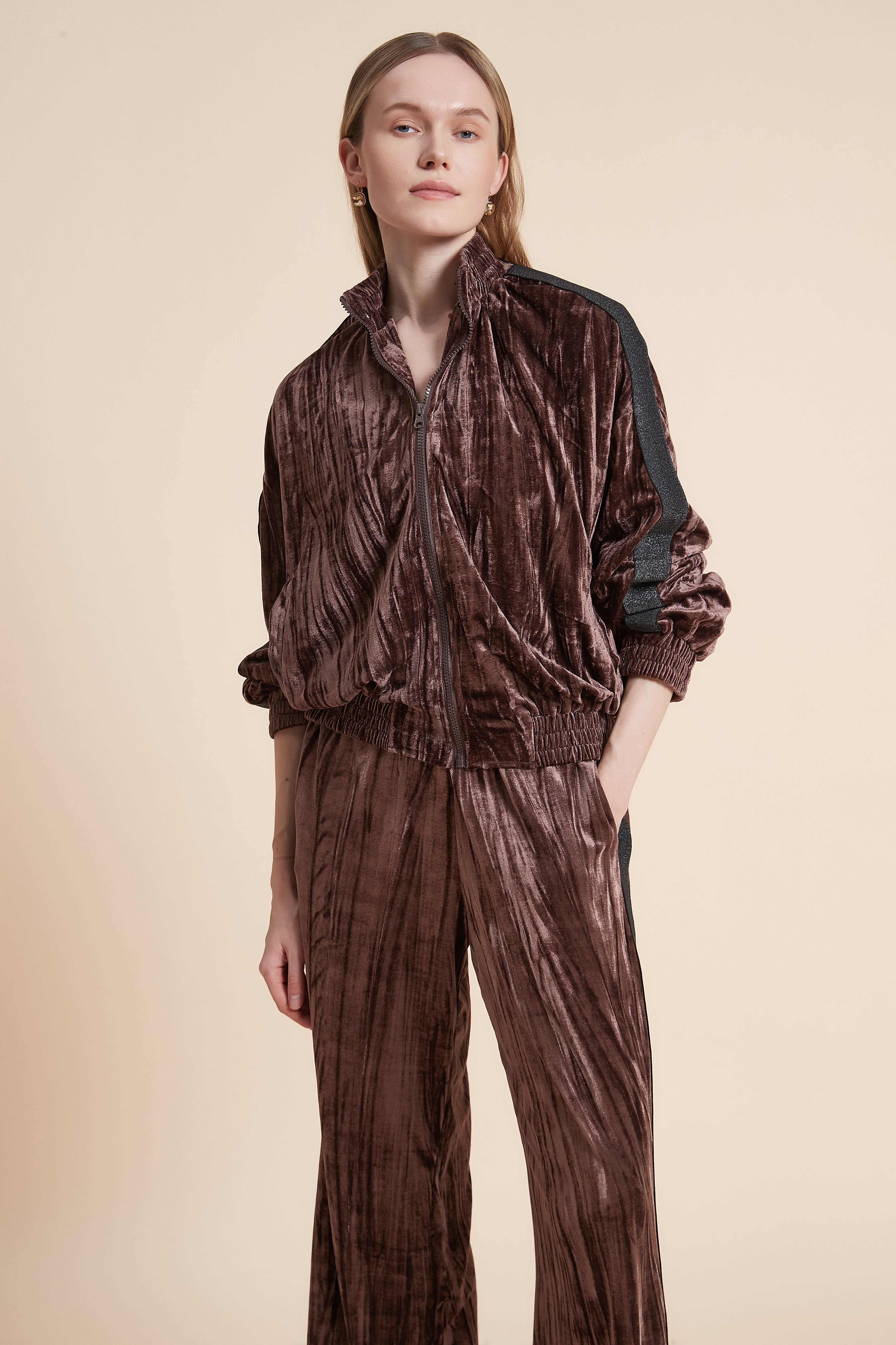 Waist-Length Zip-Up Jacket