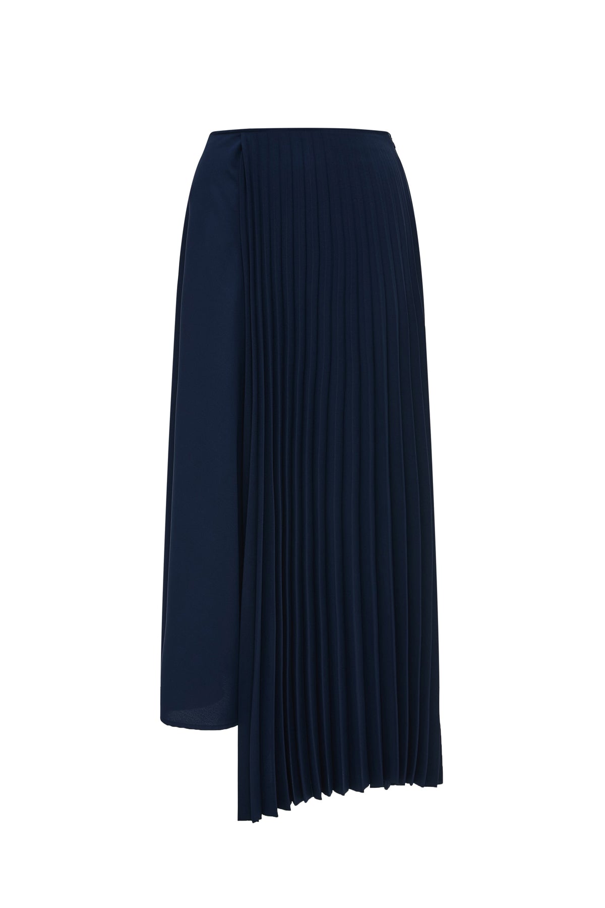 Long Pleated Skirt