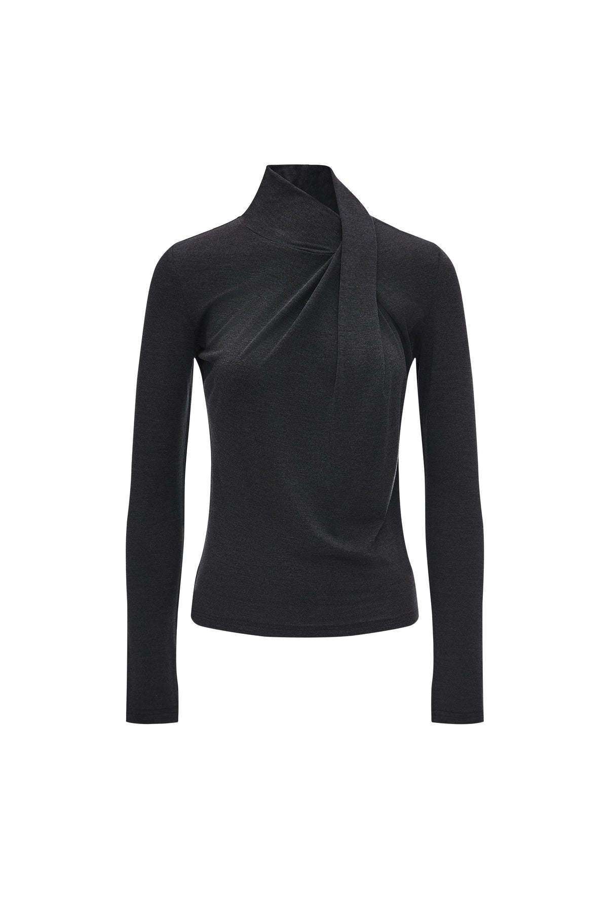 Plain Long-Sleeve Top