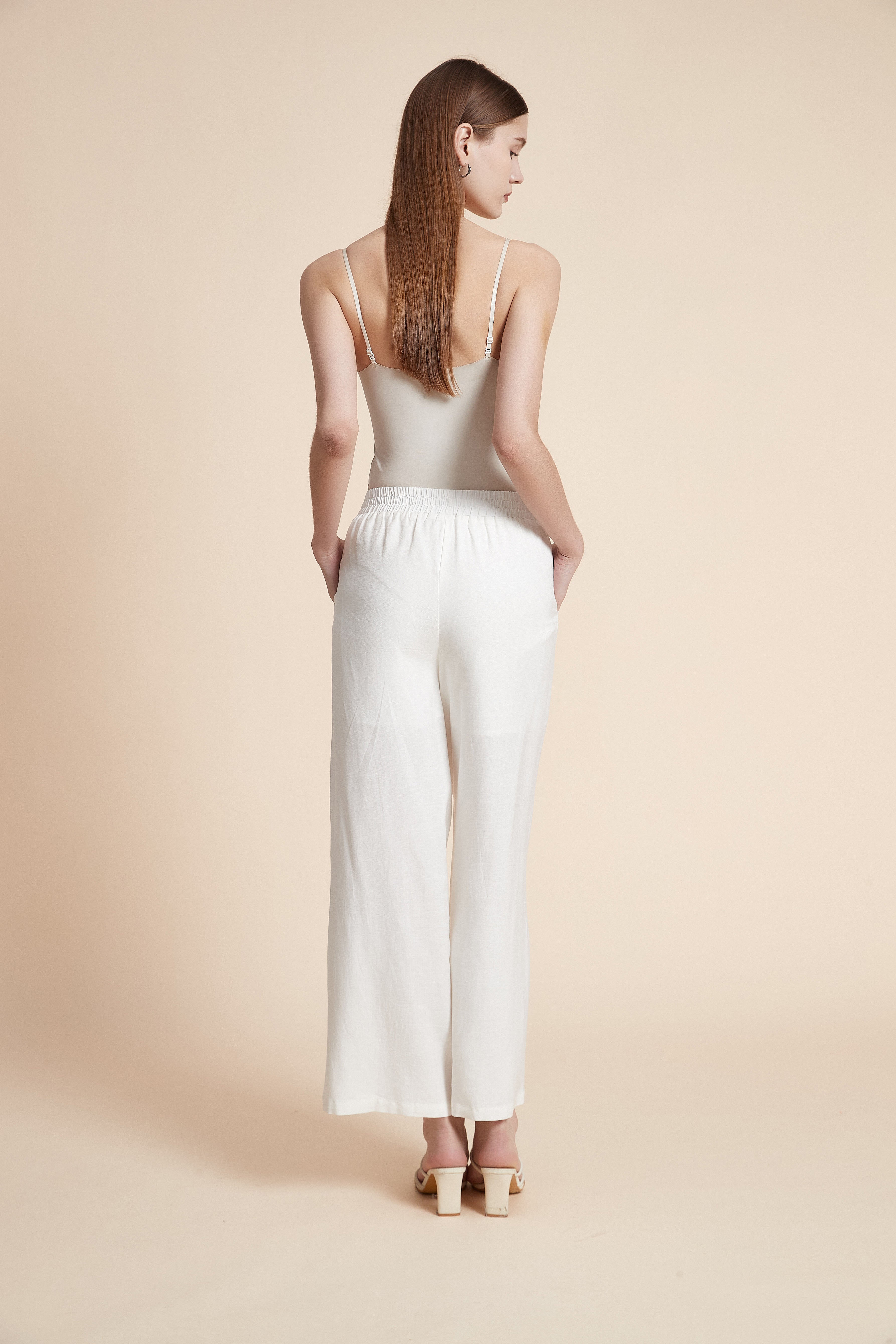 Printed Cropped Pants