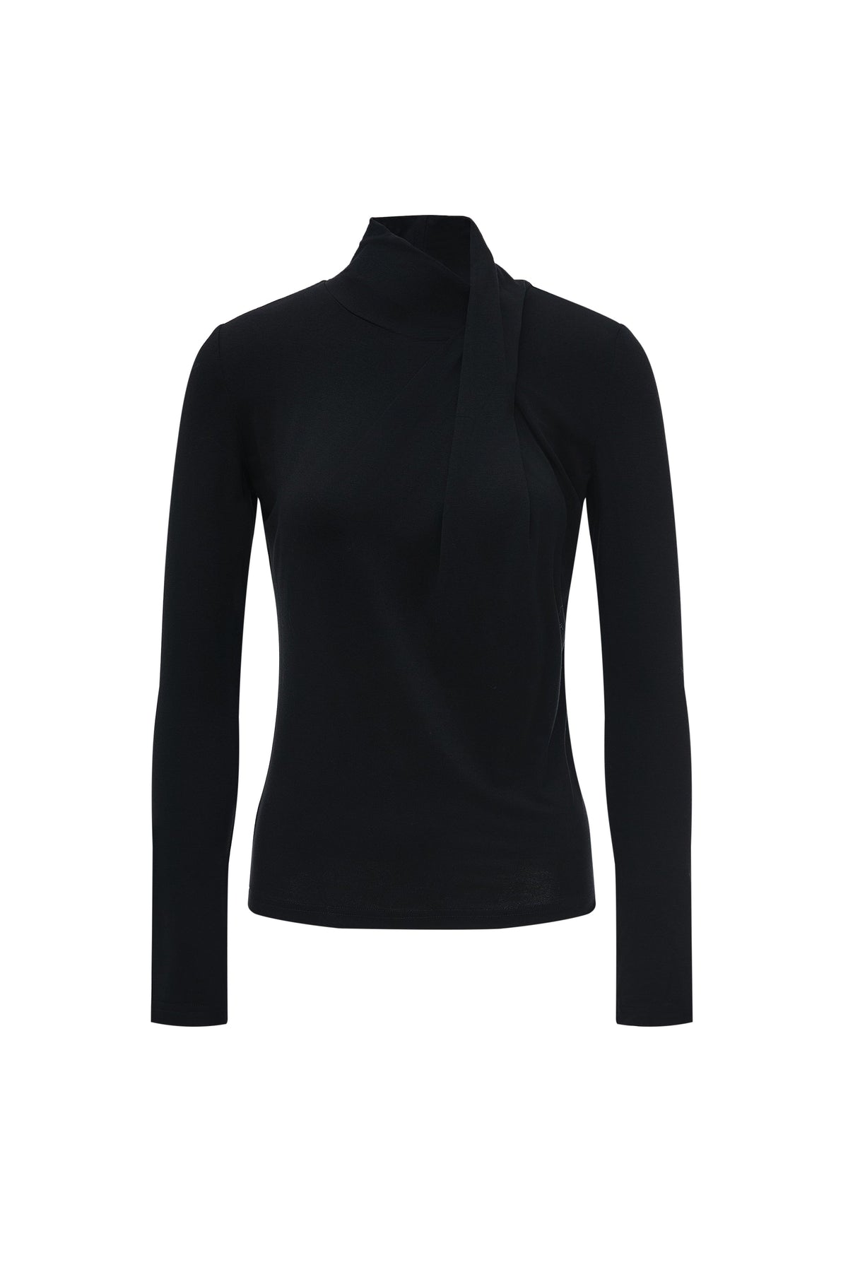 Plain Long-Sleeve Top