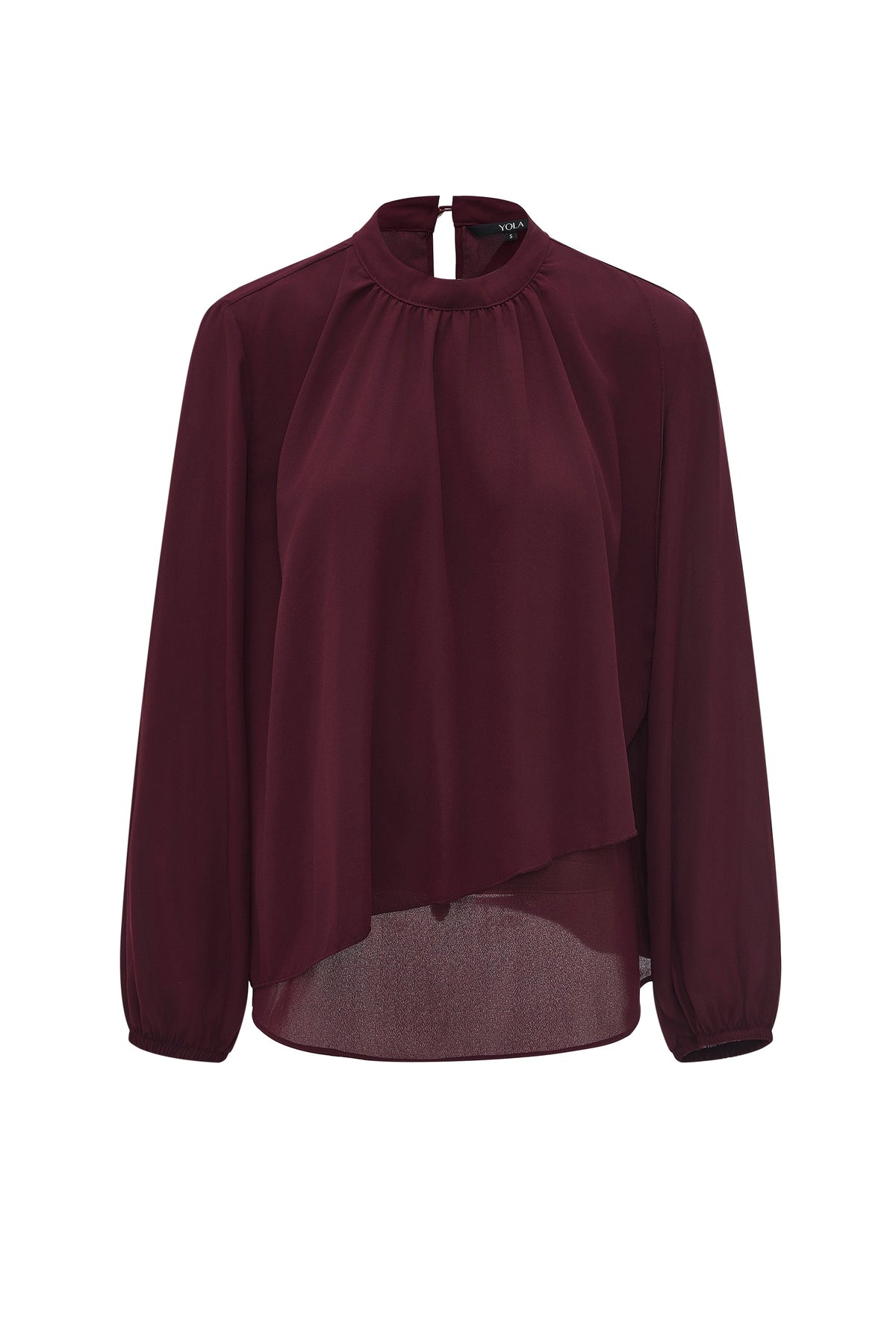 Plain Long-Sleeve Top