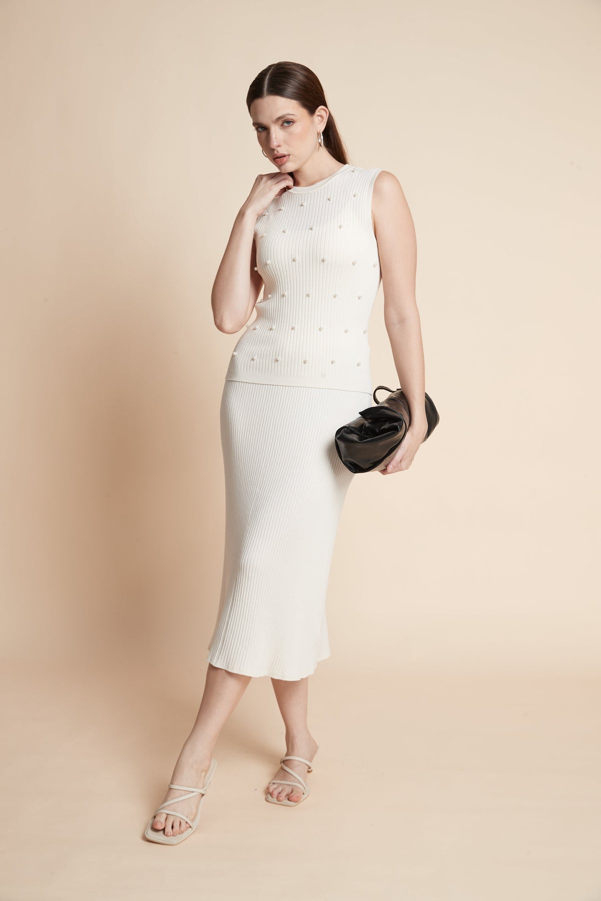 Knitted Midi Skirt