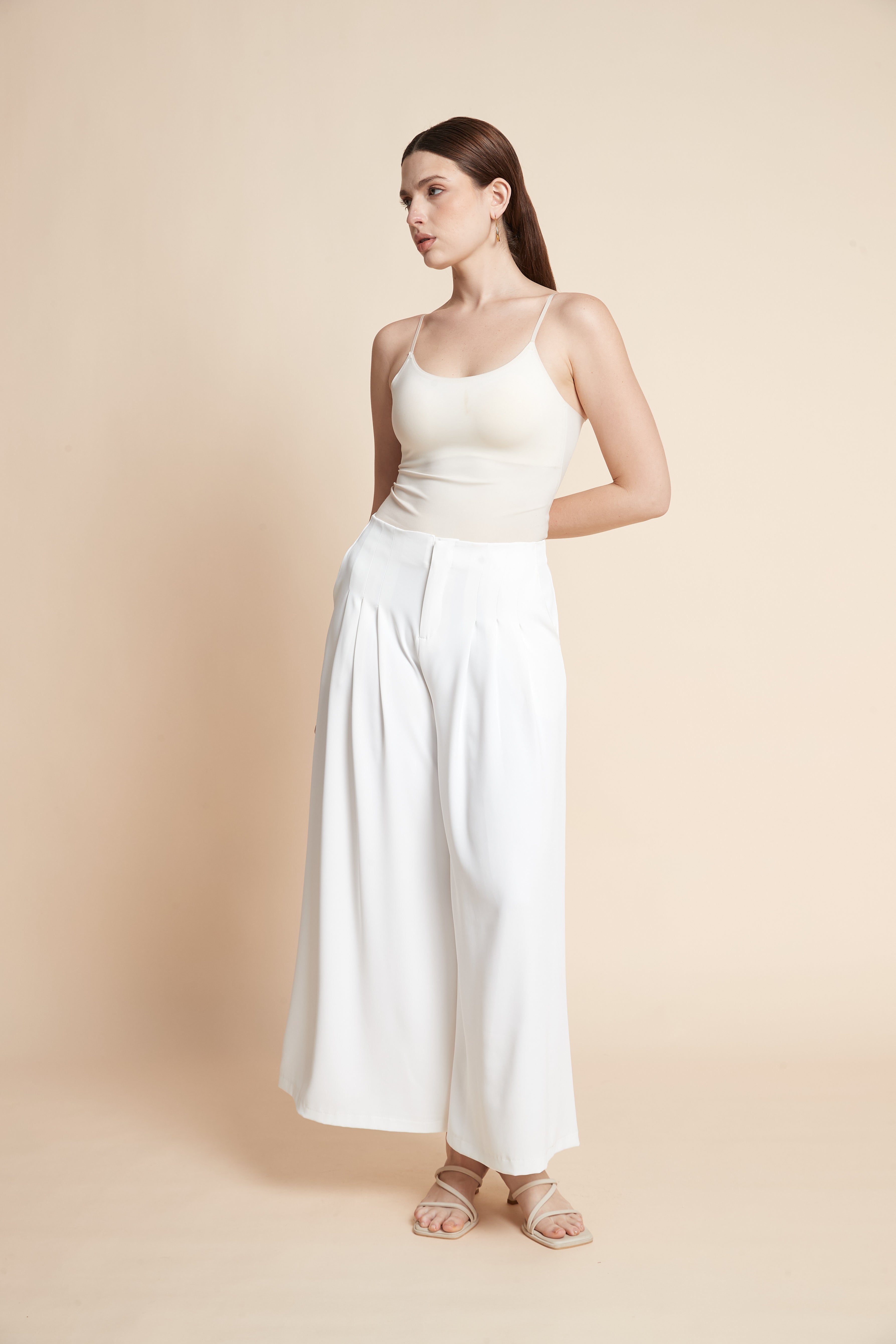 Plain Long Skort