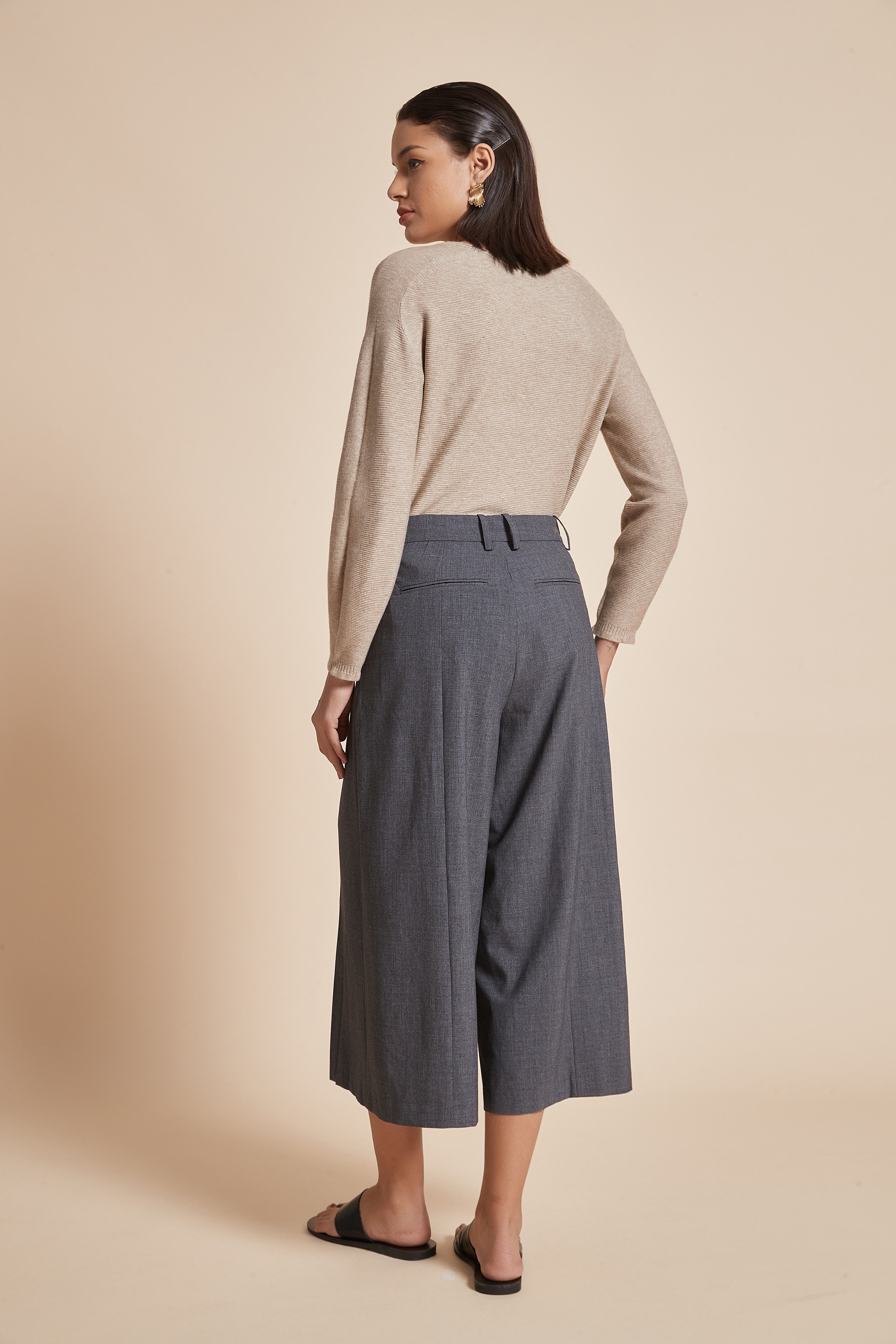 Yola Wide Midi Pants