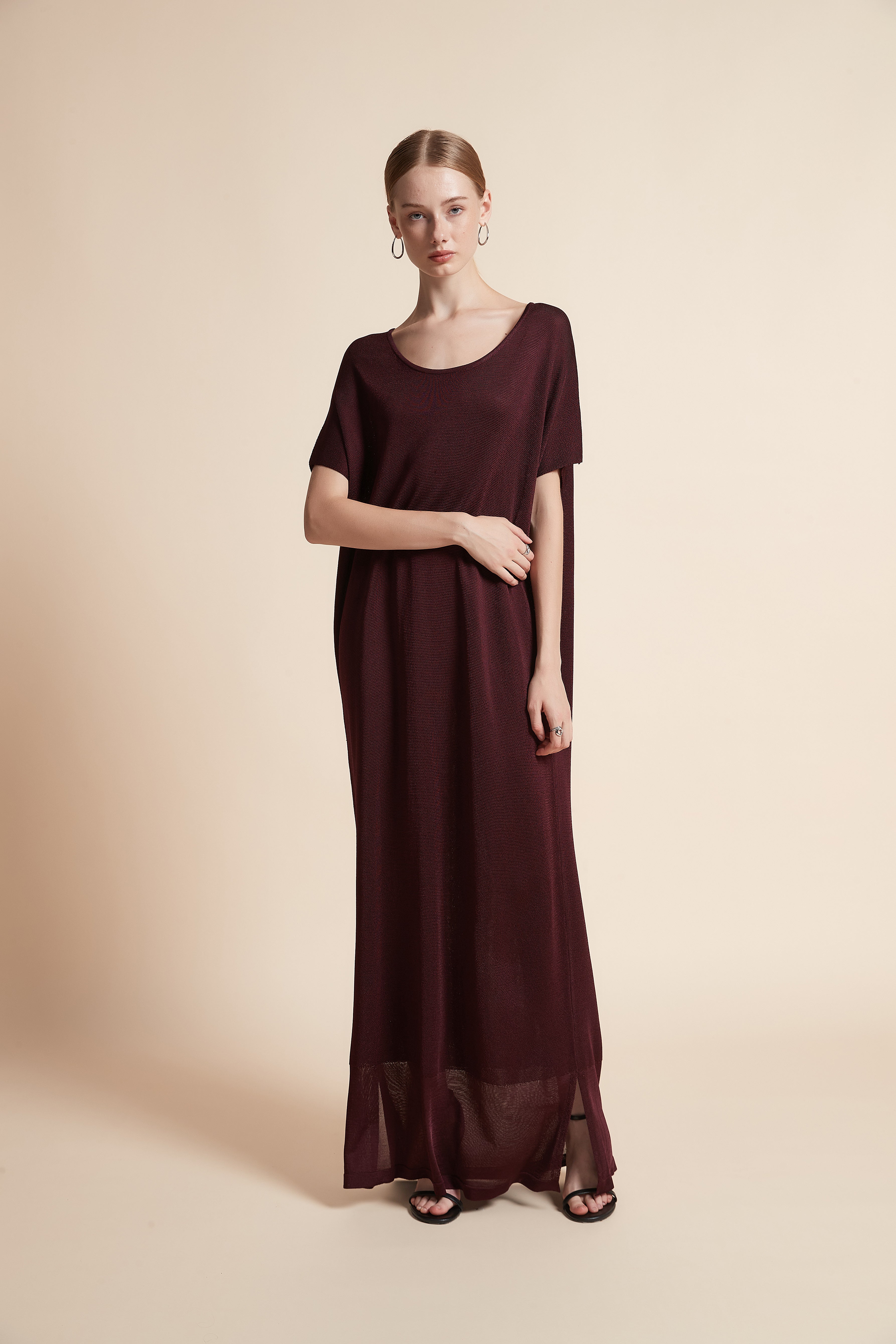 Maxi Short-Sleeve Dress