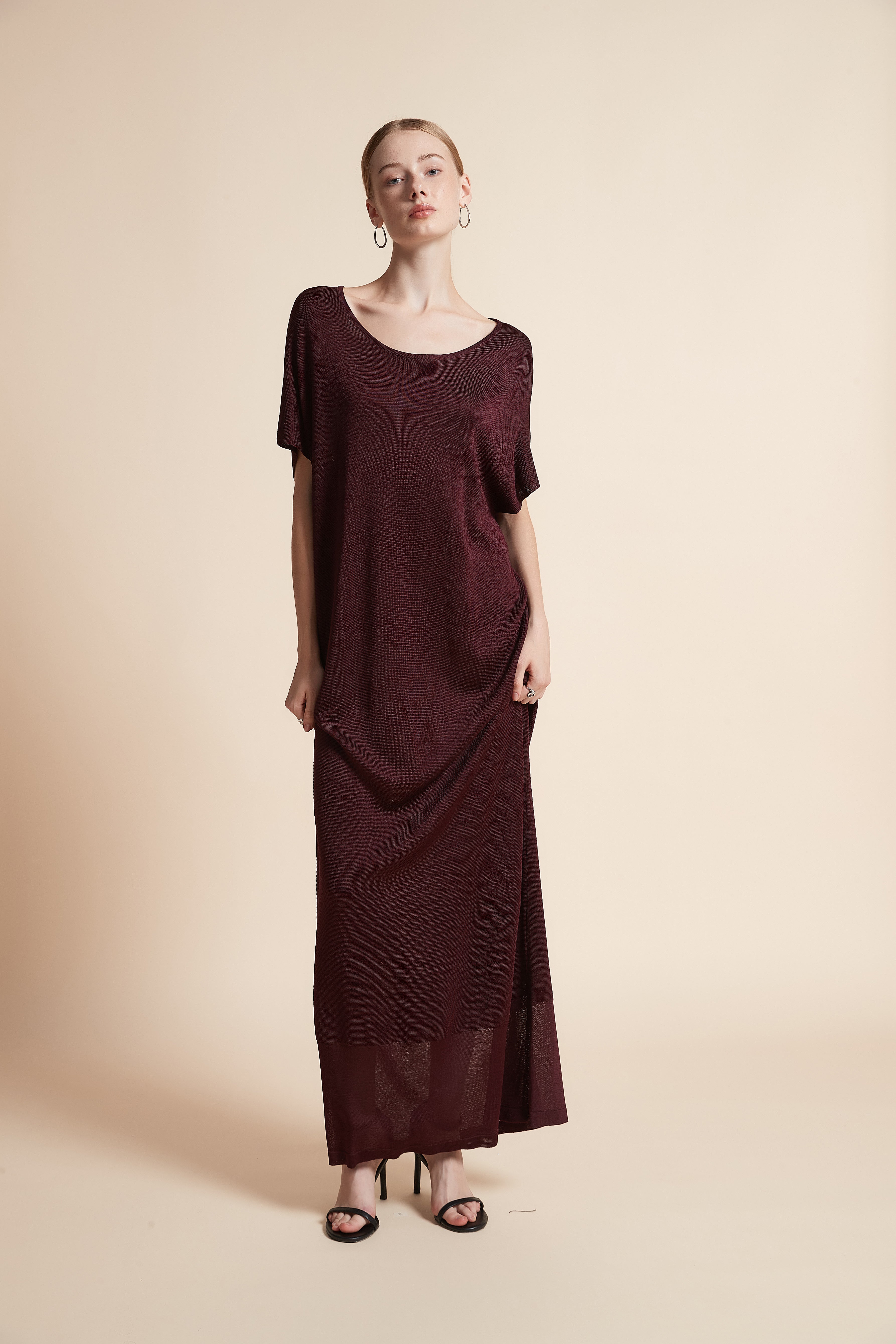 Maxi Short-Sleeve Dress