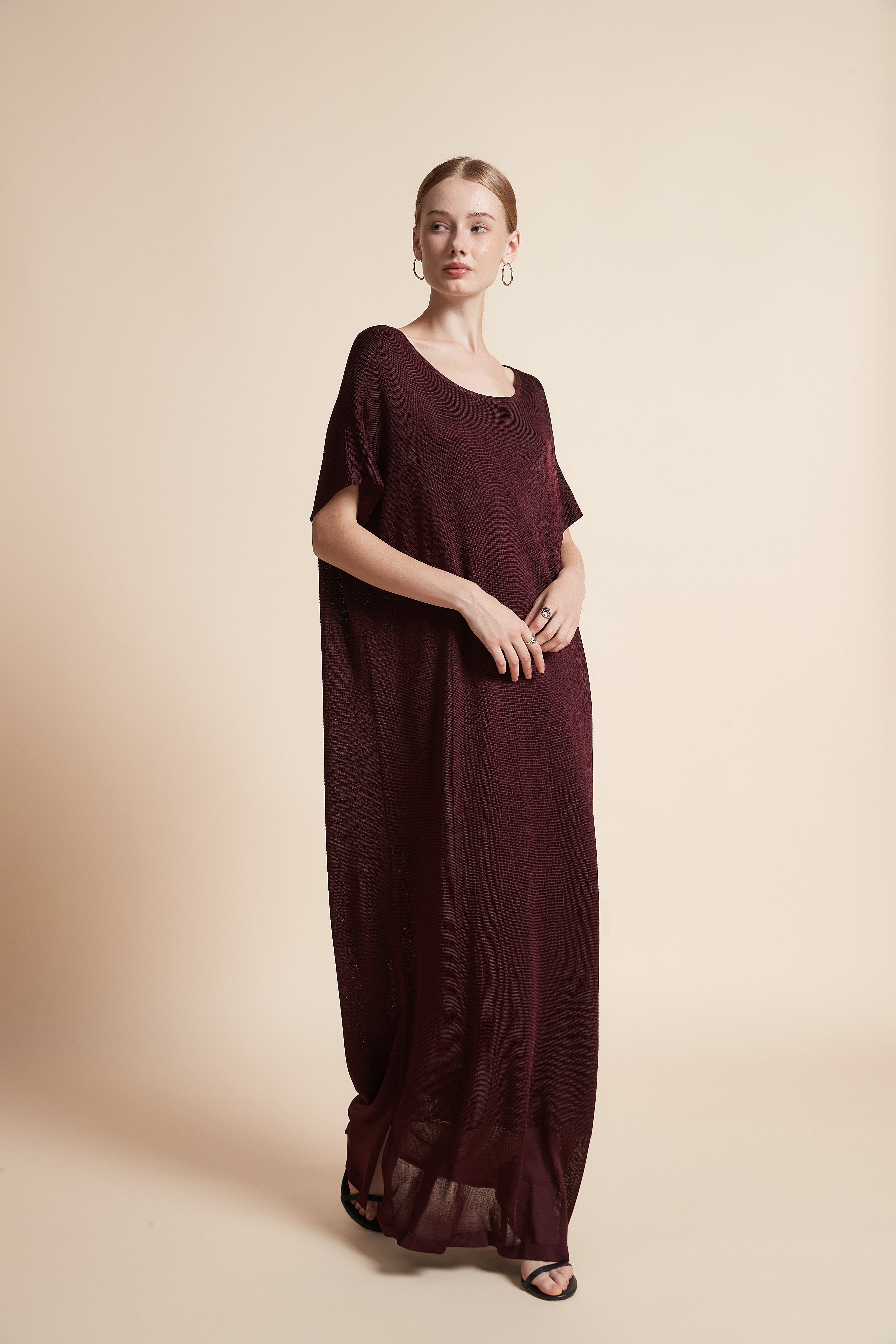 Maxi Short-Sleeve Dress