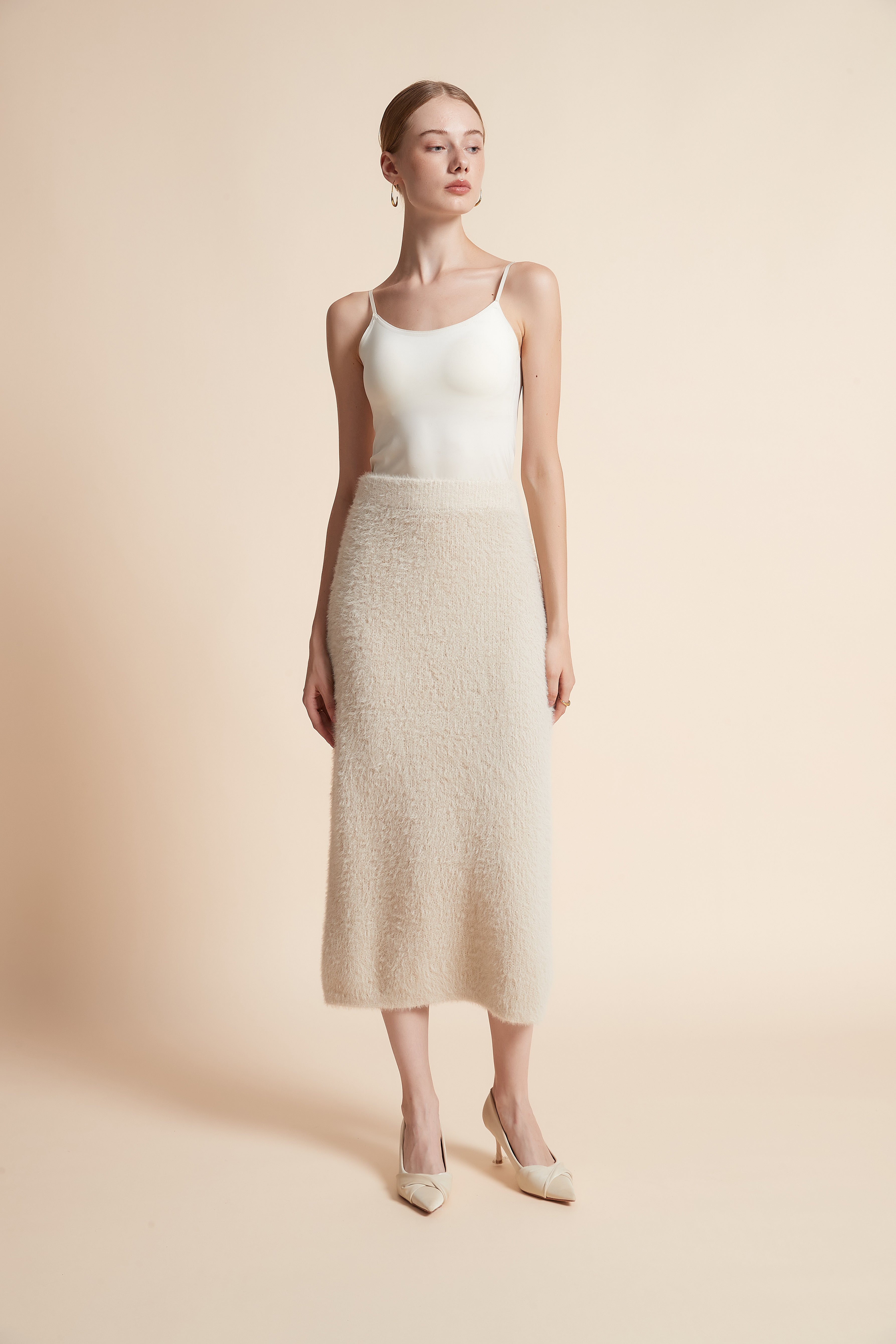 تنورة ميدي فرو