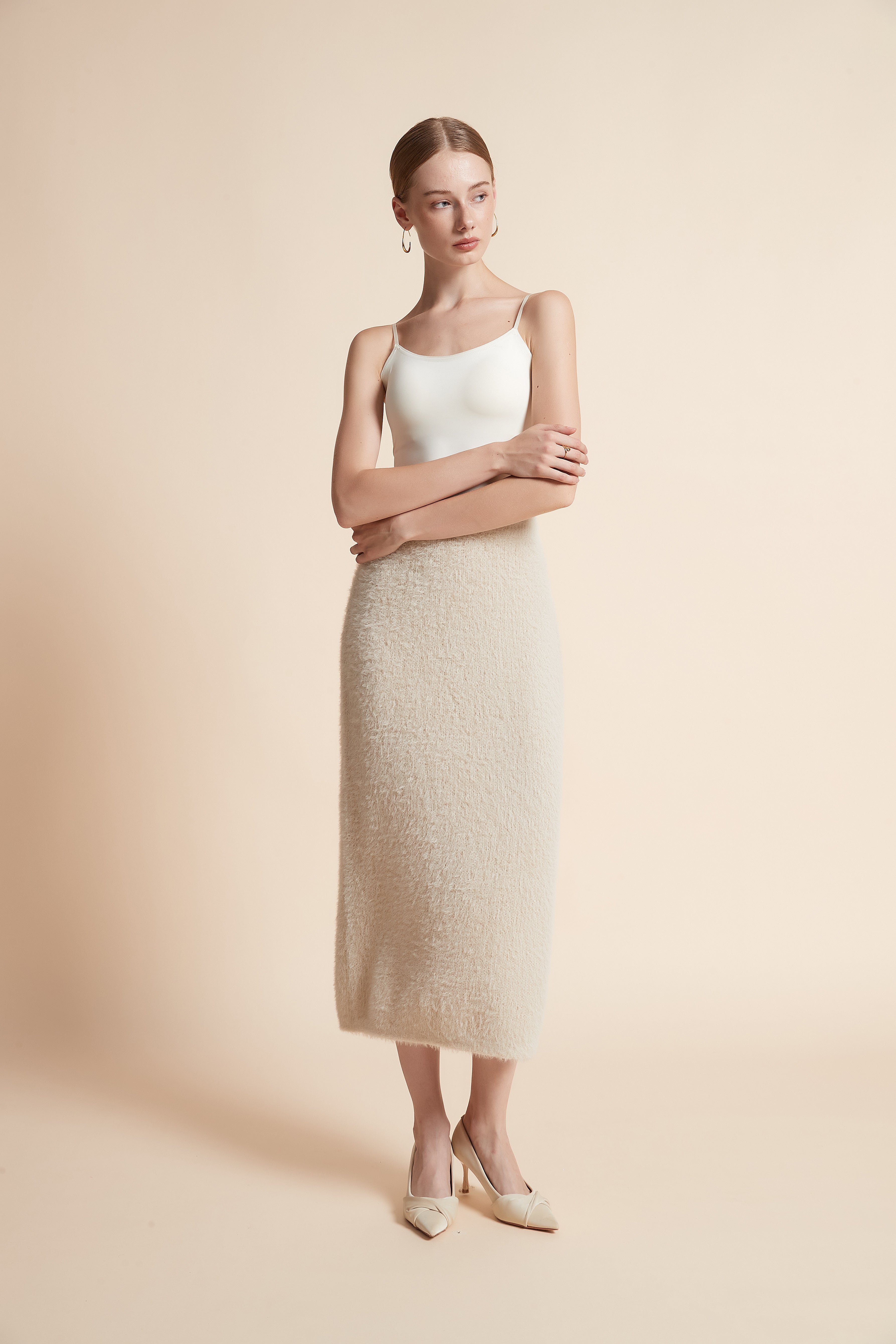 تنورة ميدي فرو