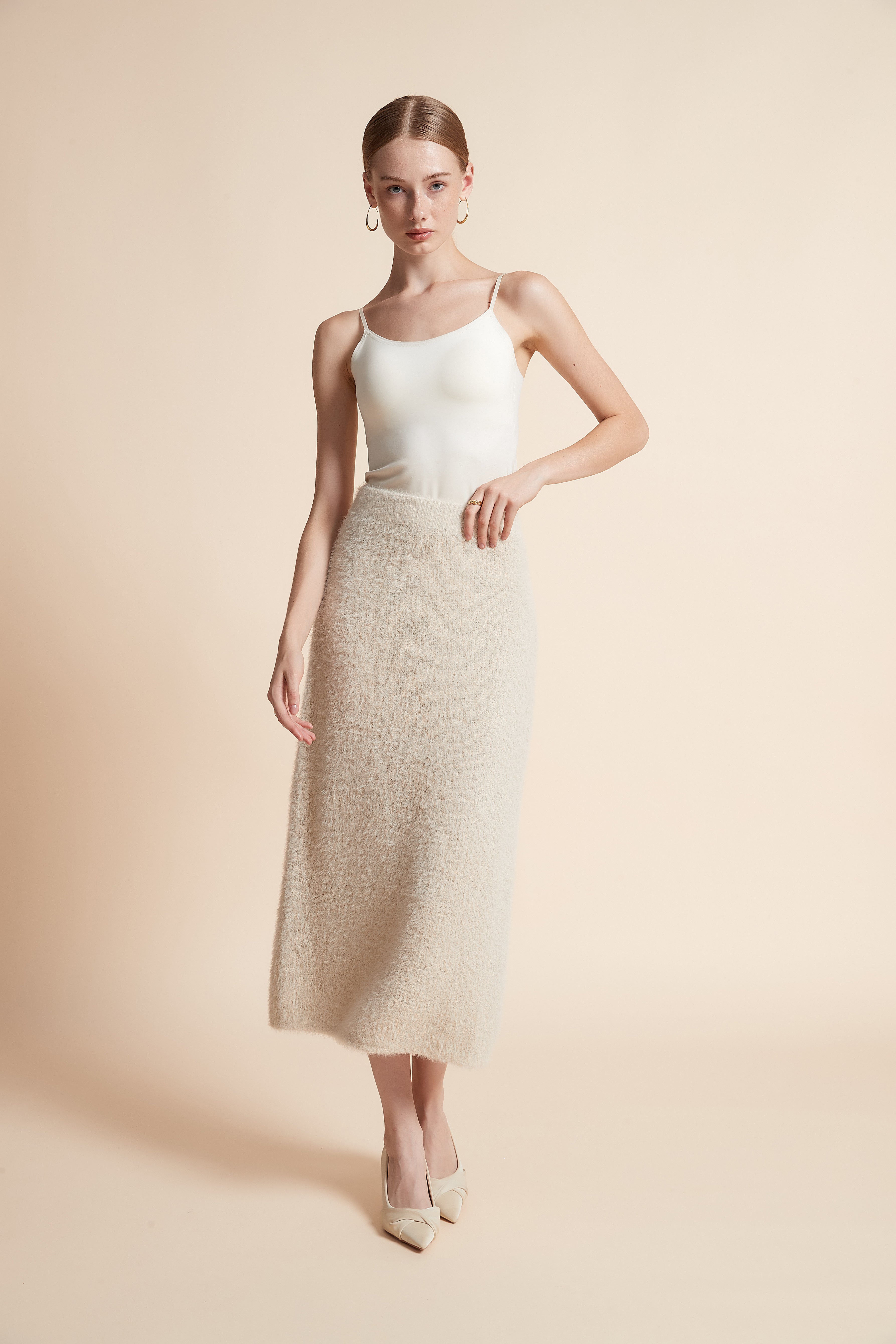 تنورة ميدي فرو