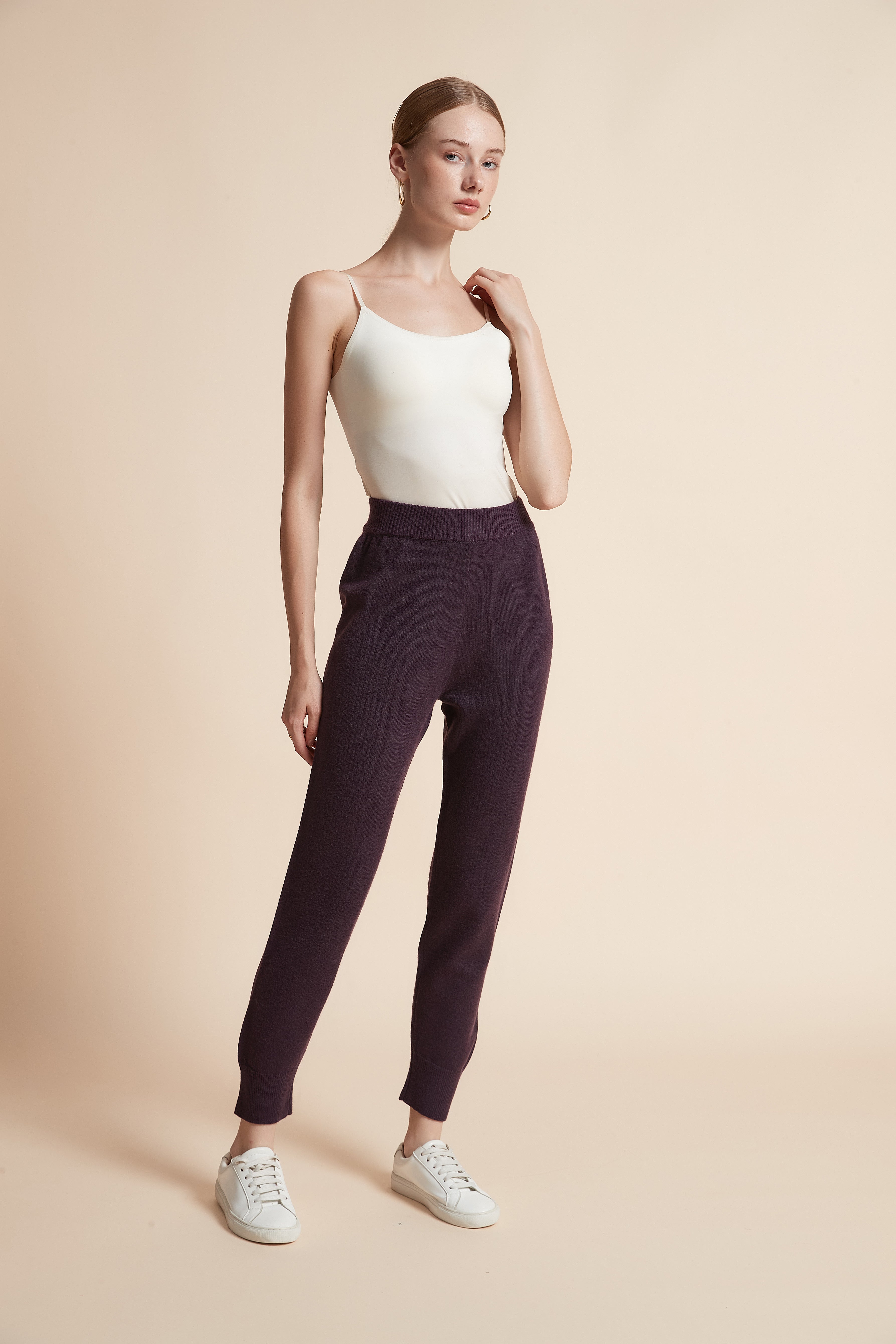 Solid Long Pants