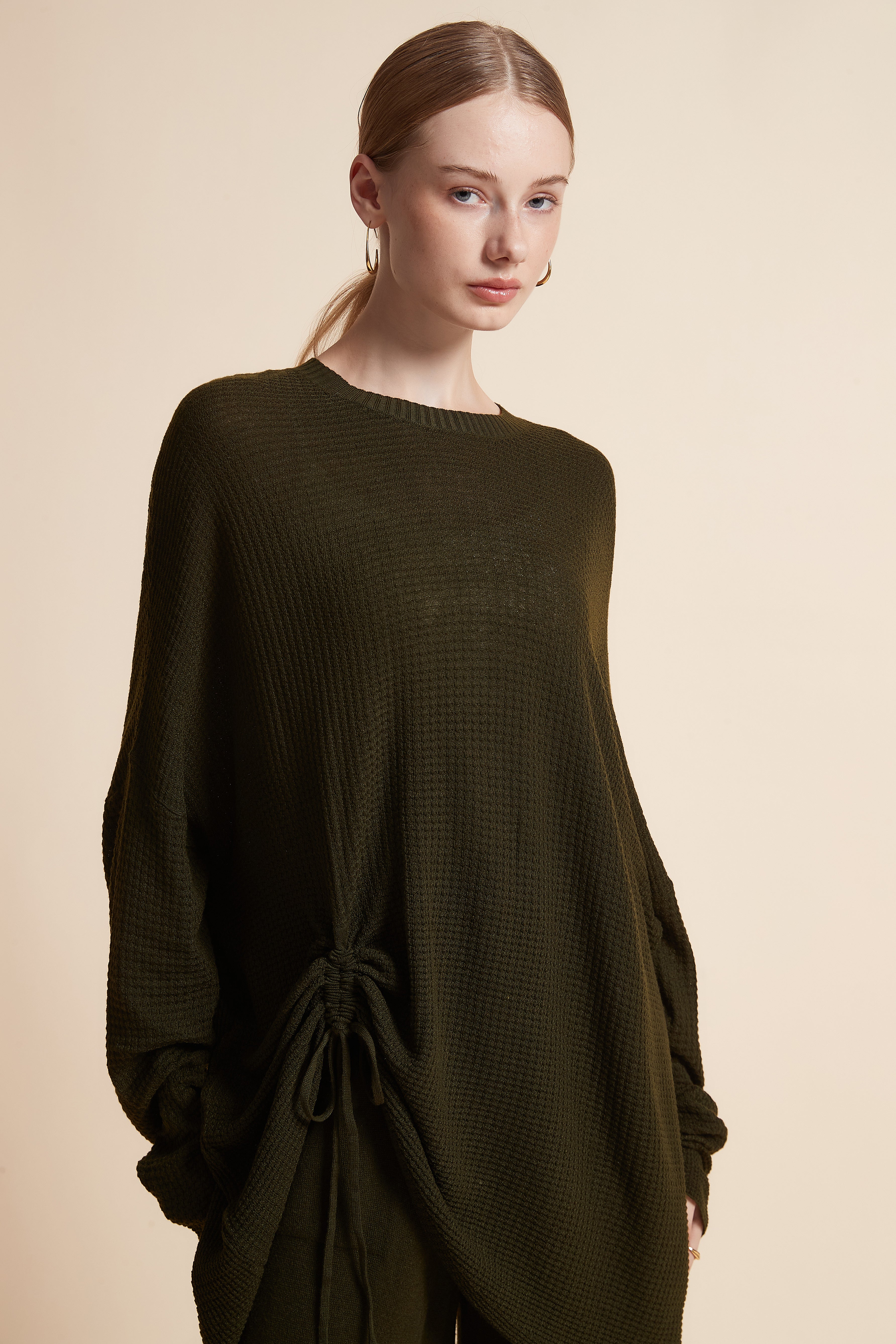 Knitted Long-Sleeve Top