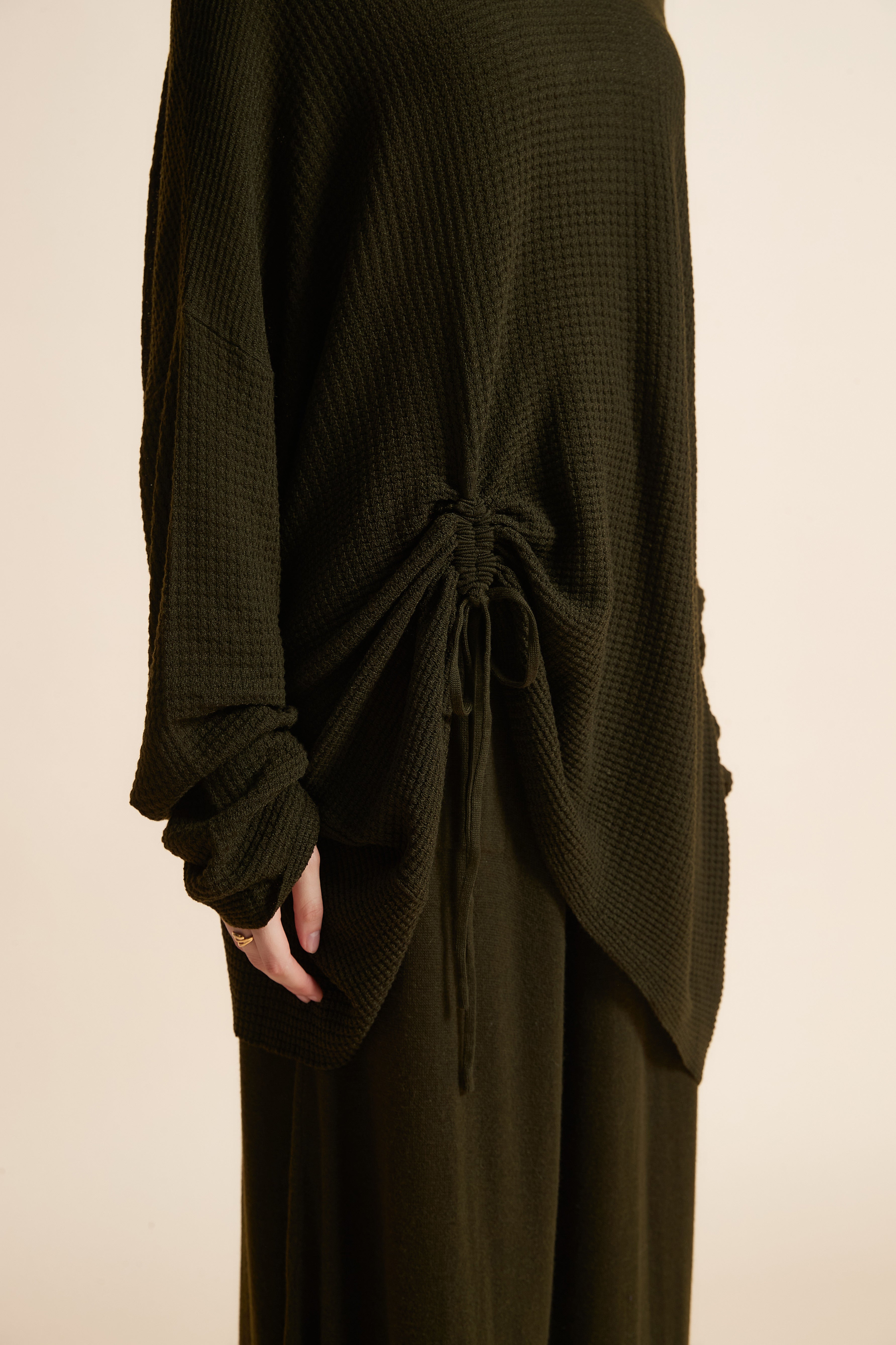 Knitted Long-Sleeve Top