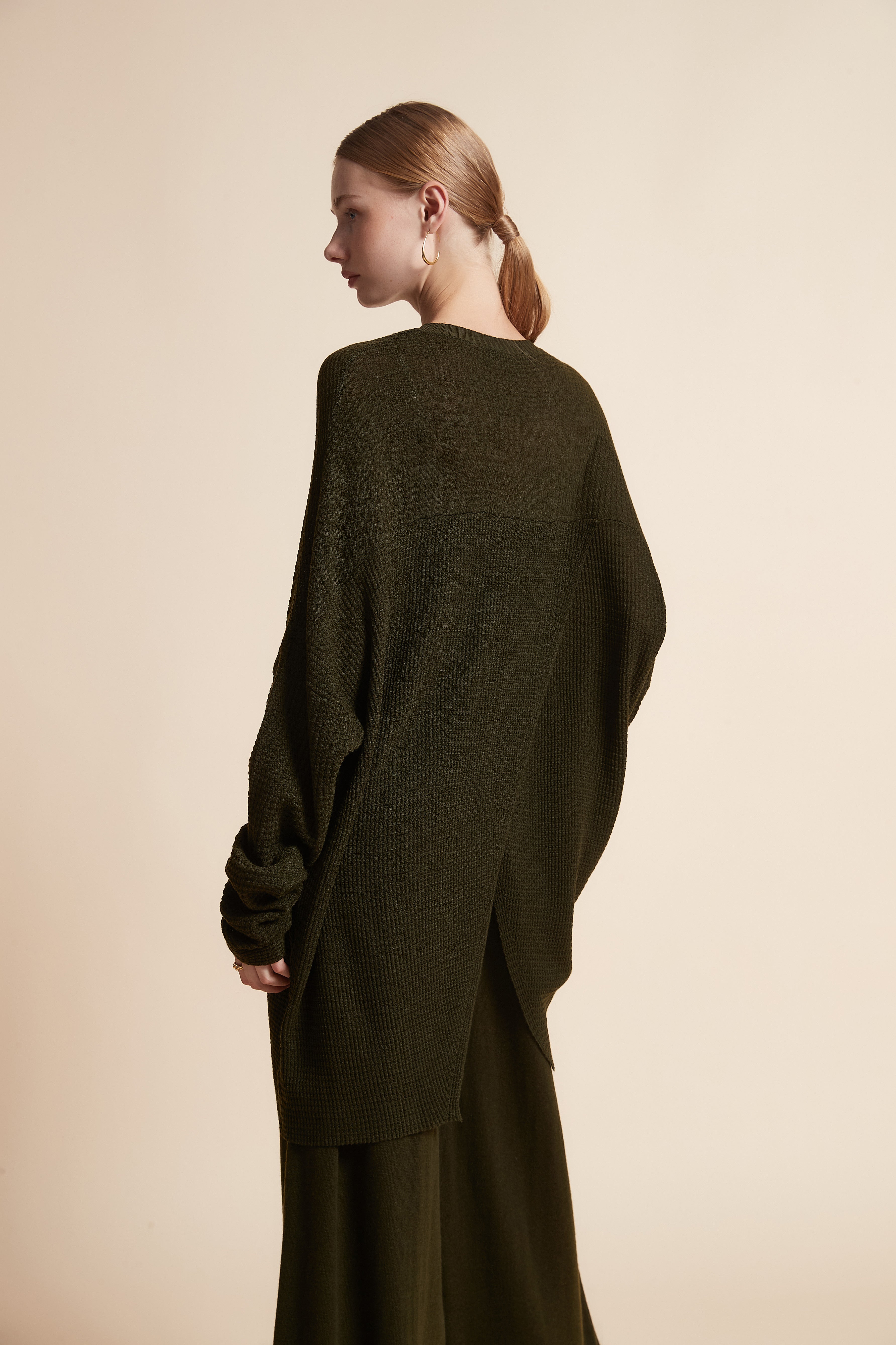 Knitted Long-Sleeve Top