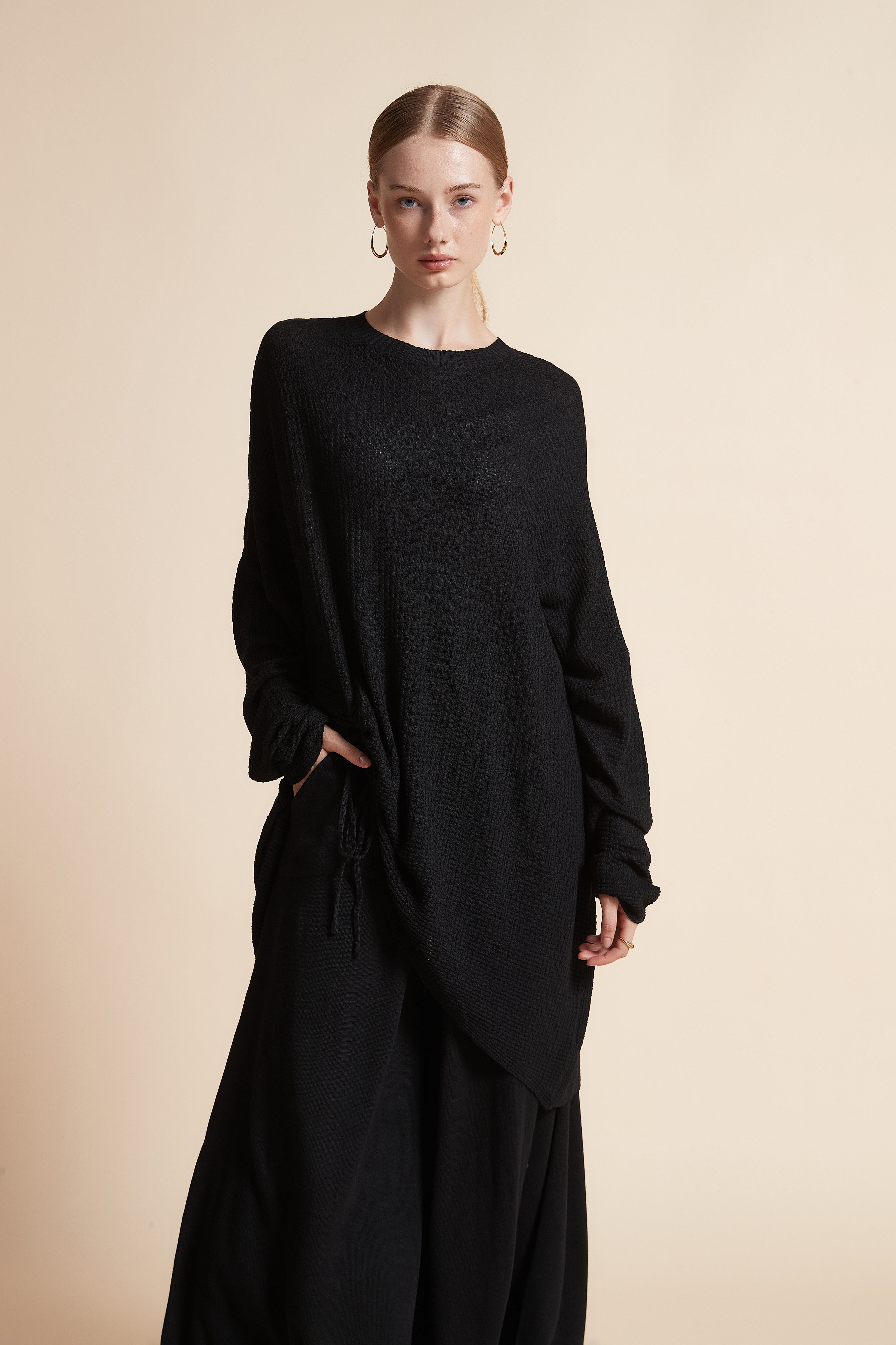 Knitted Long-Sleeve Top