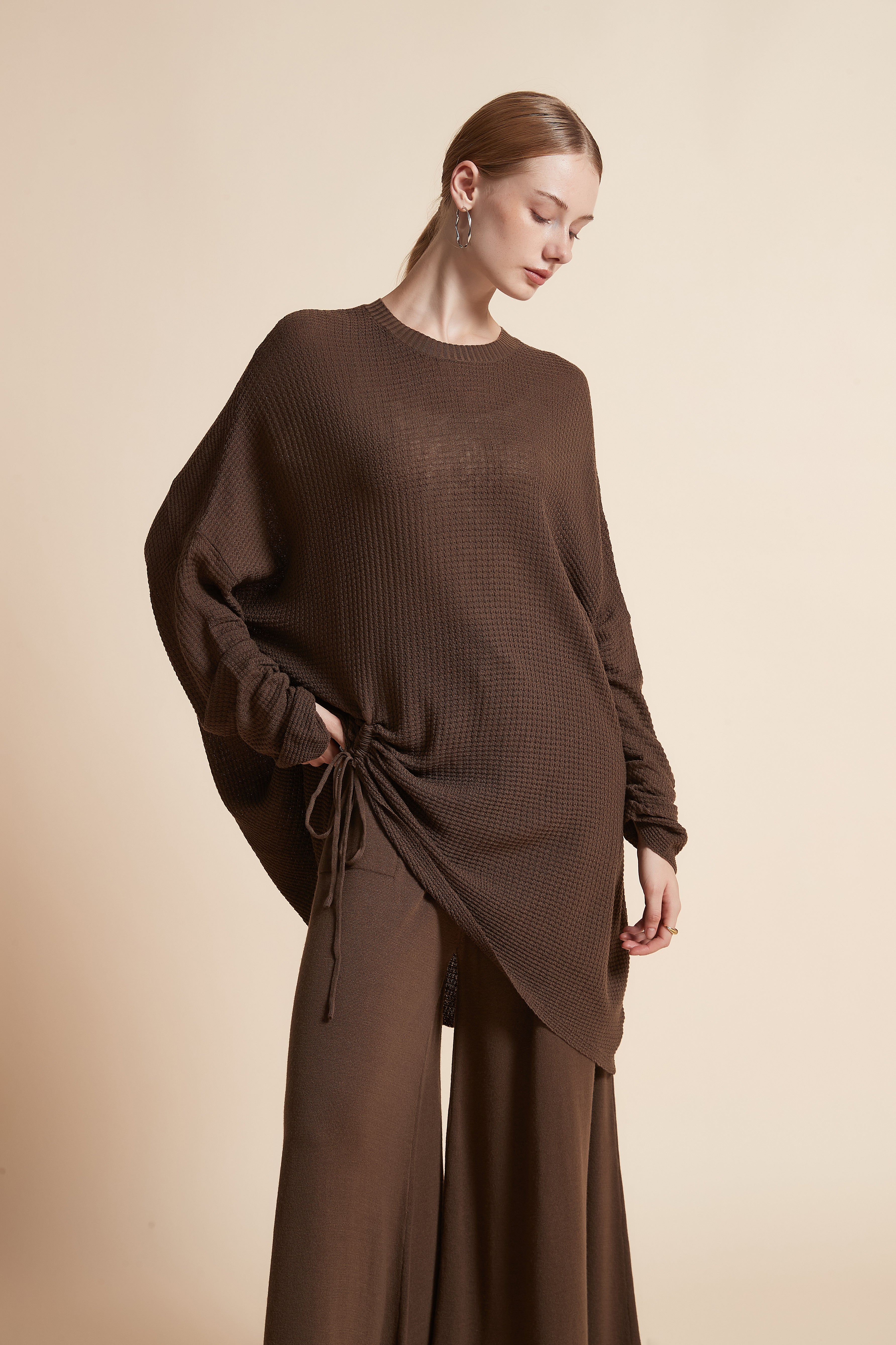 Knitted Long-Sleeve Top