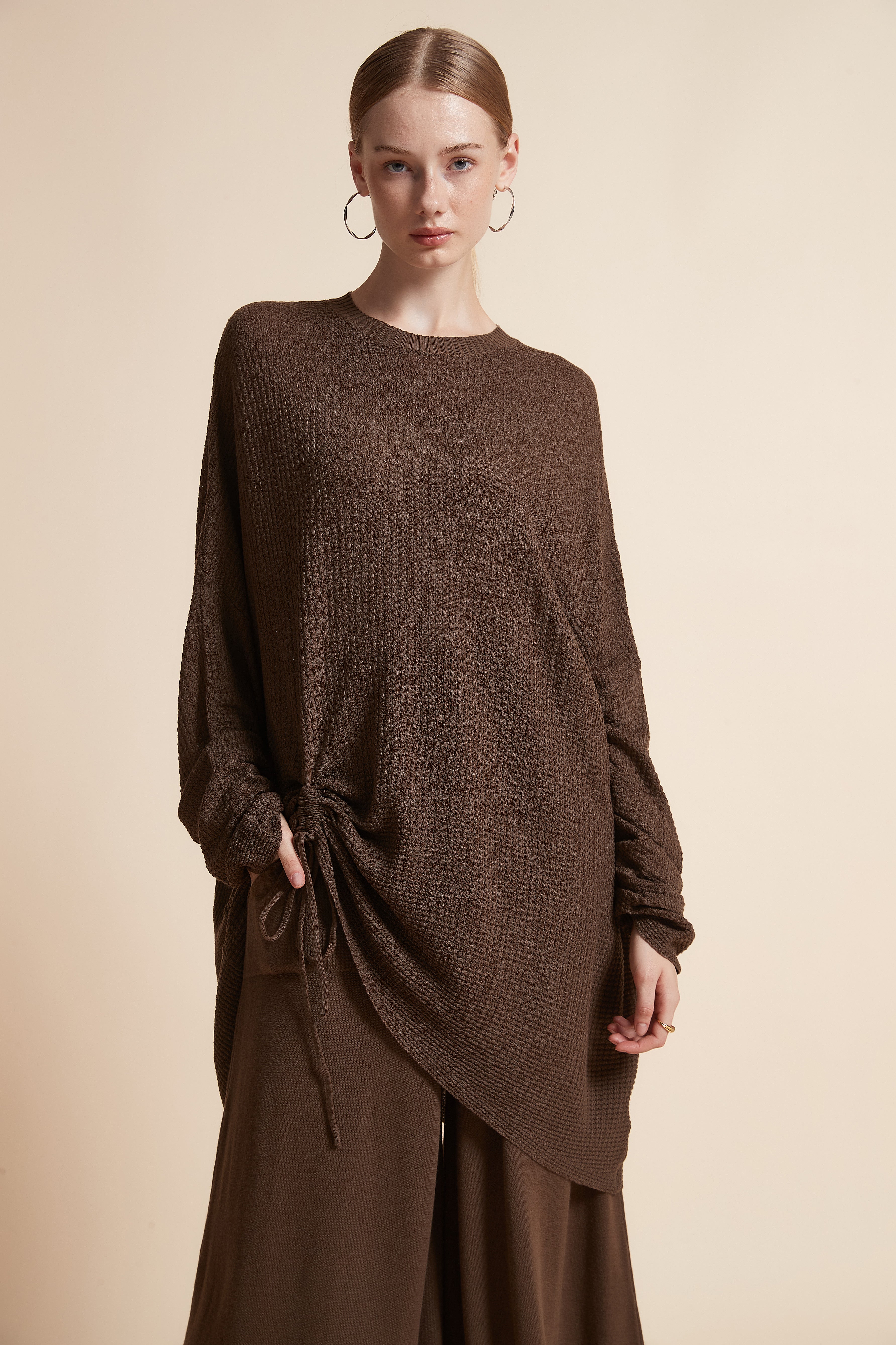 Knitted Long-Sleeve Top