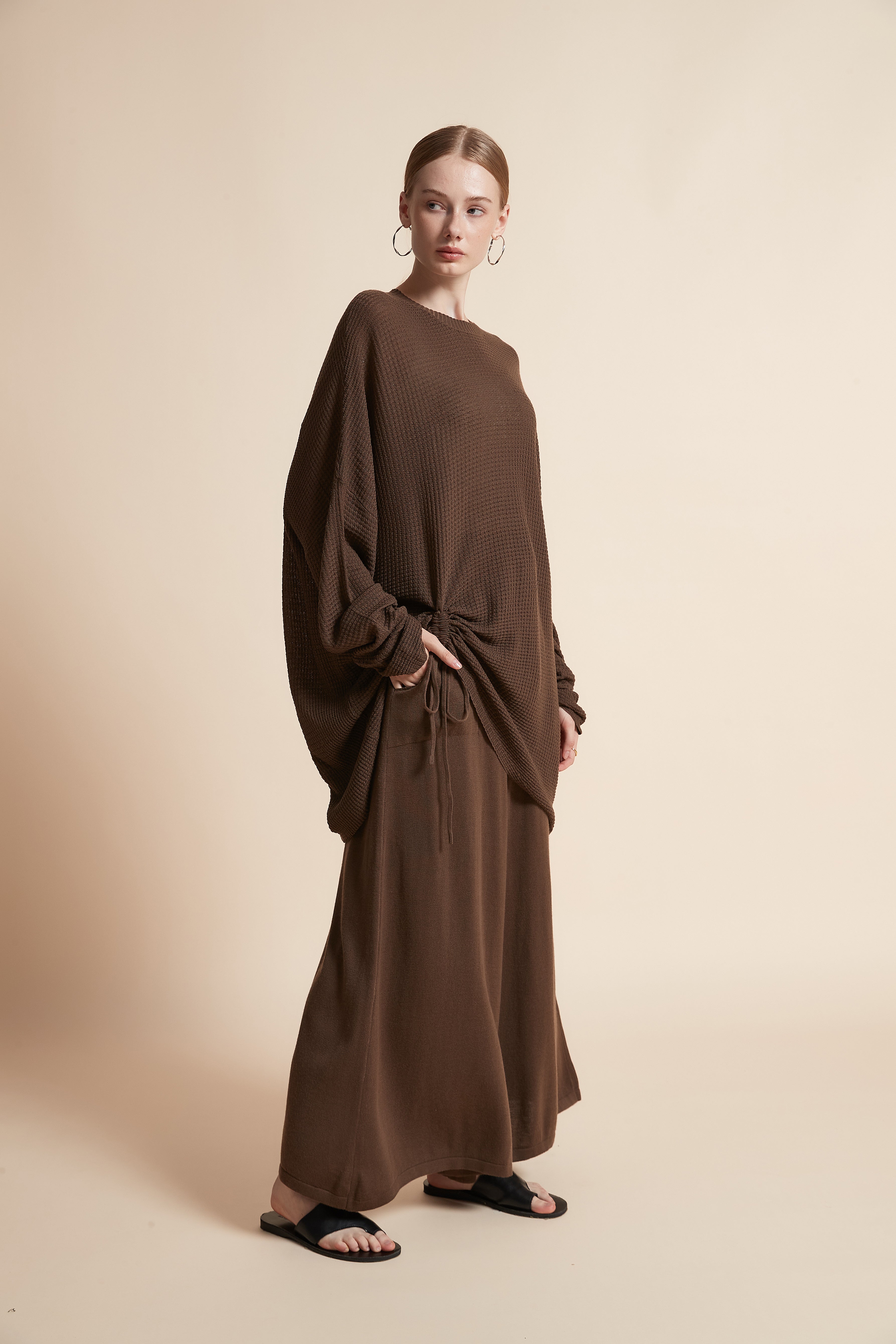 Knitted Long-Sleeve Top