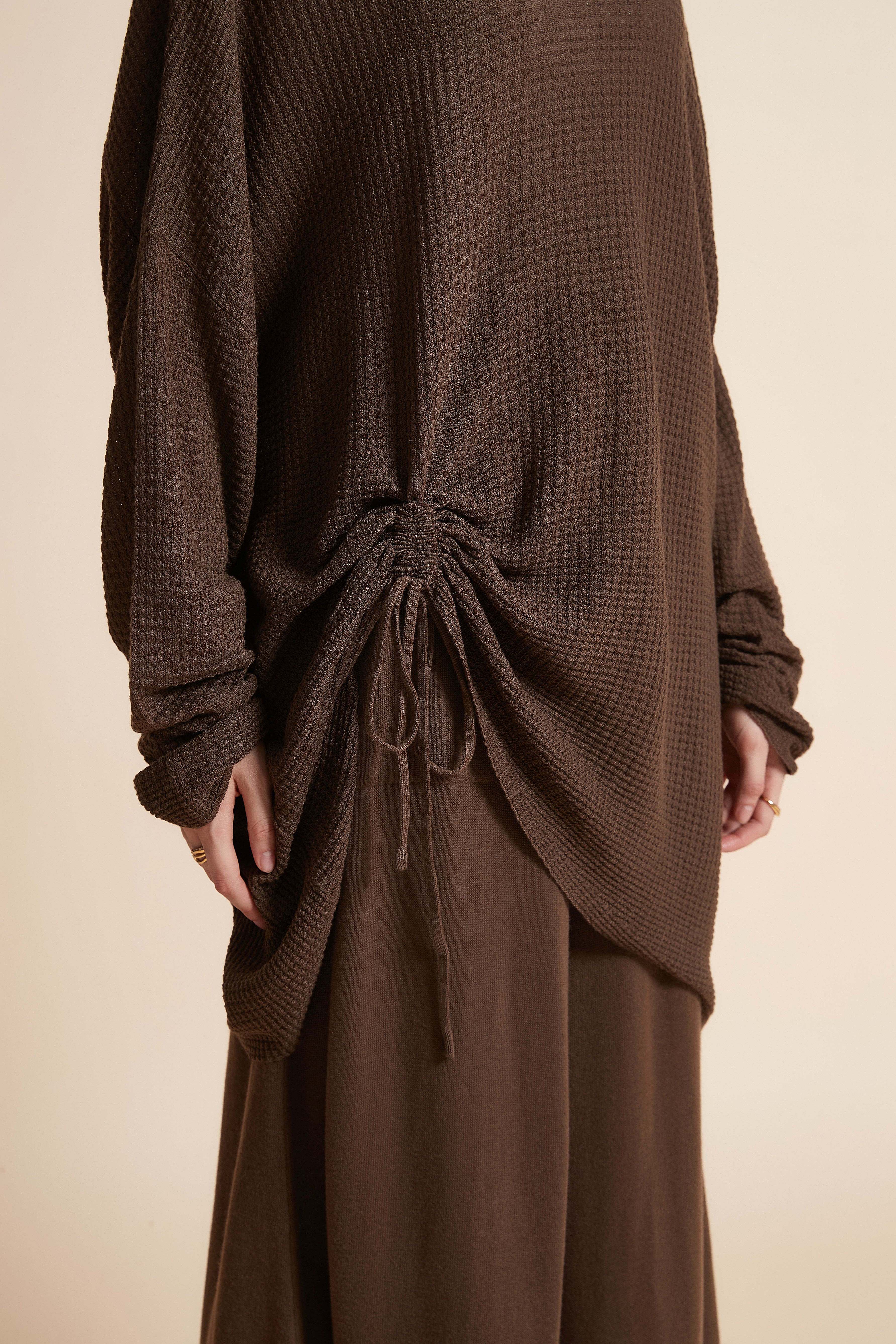 Knitted Long-Sleeve Top