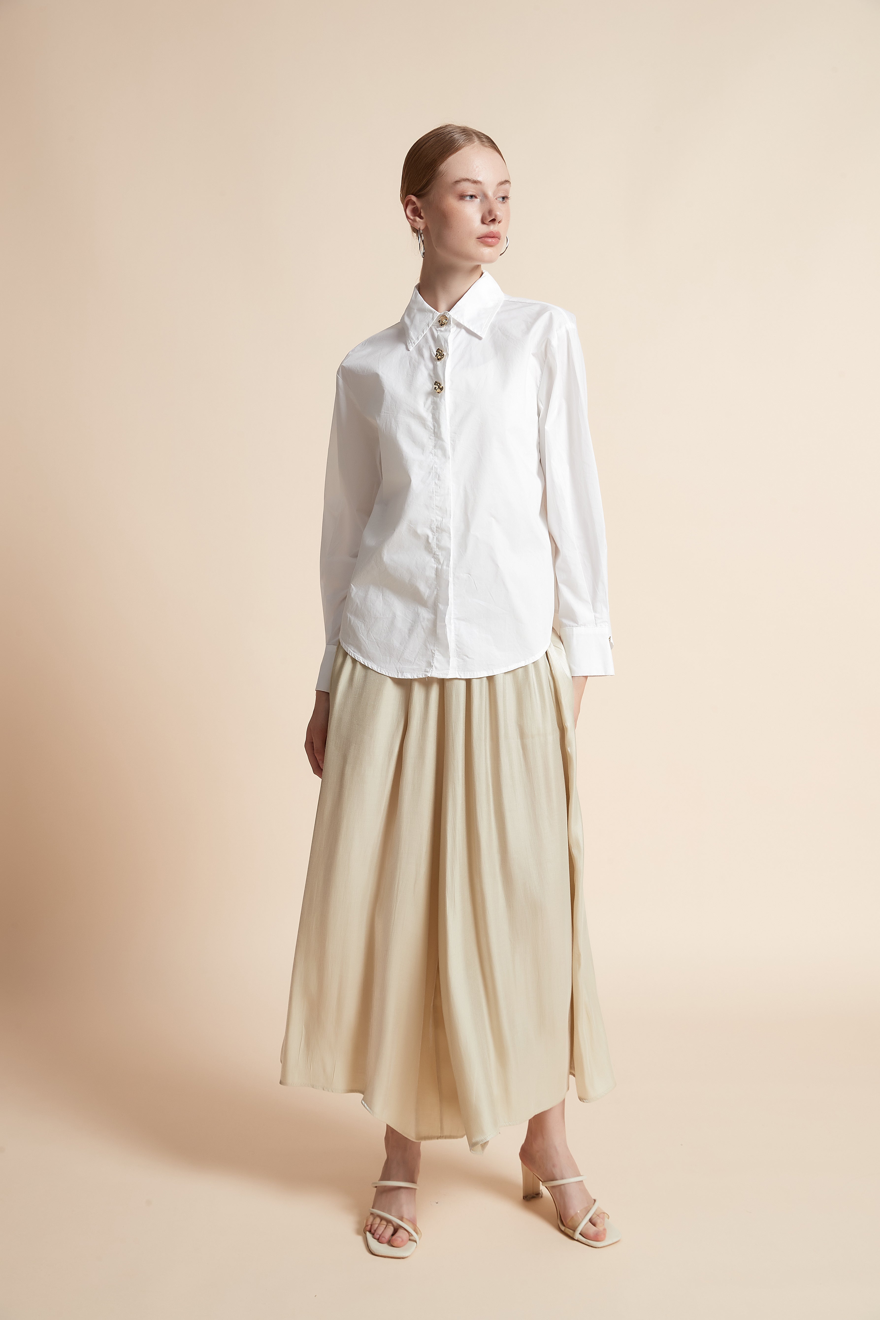 Solid Long-Sleeve Top