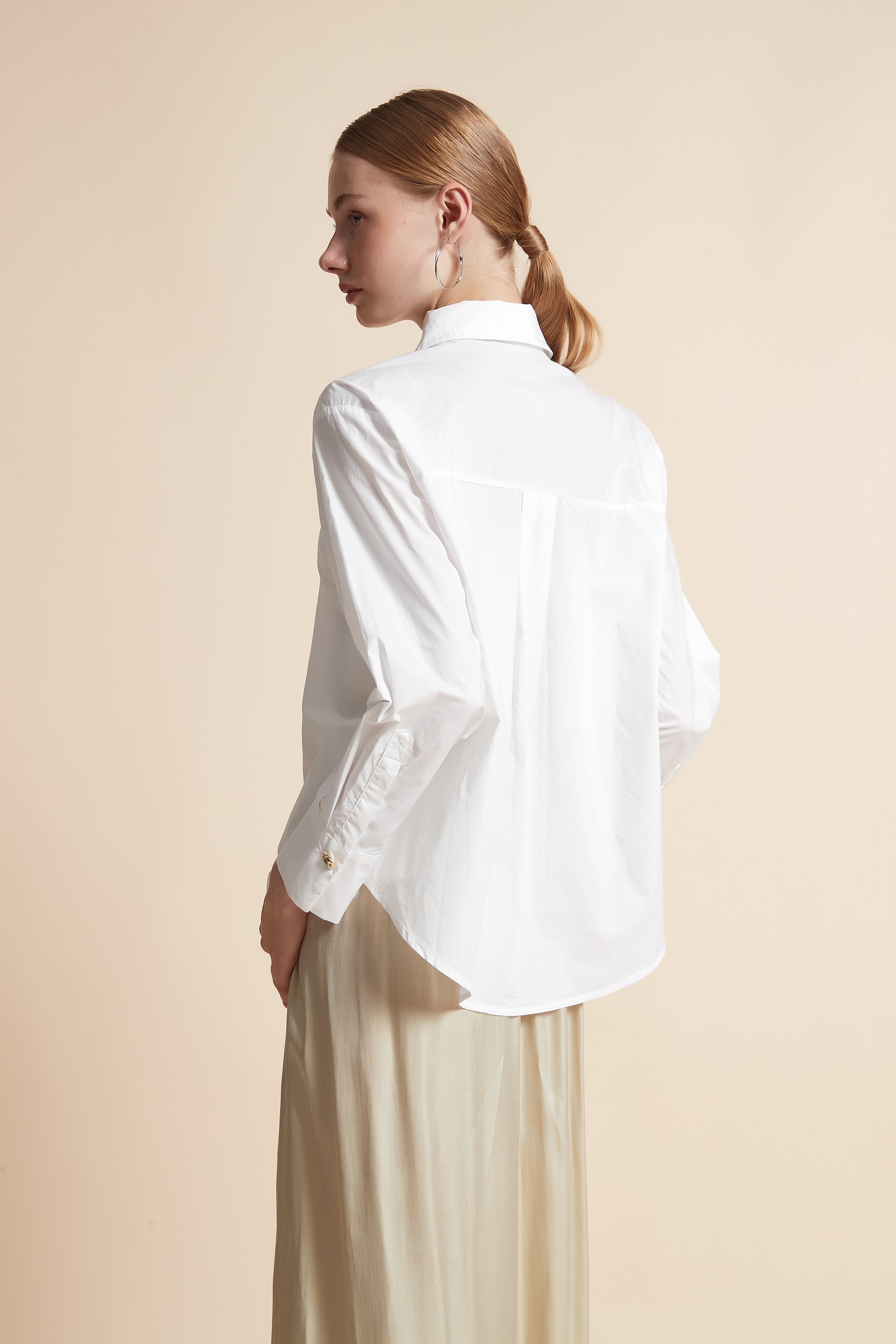 Solid Long-Sleeve Top