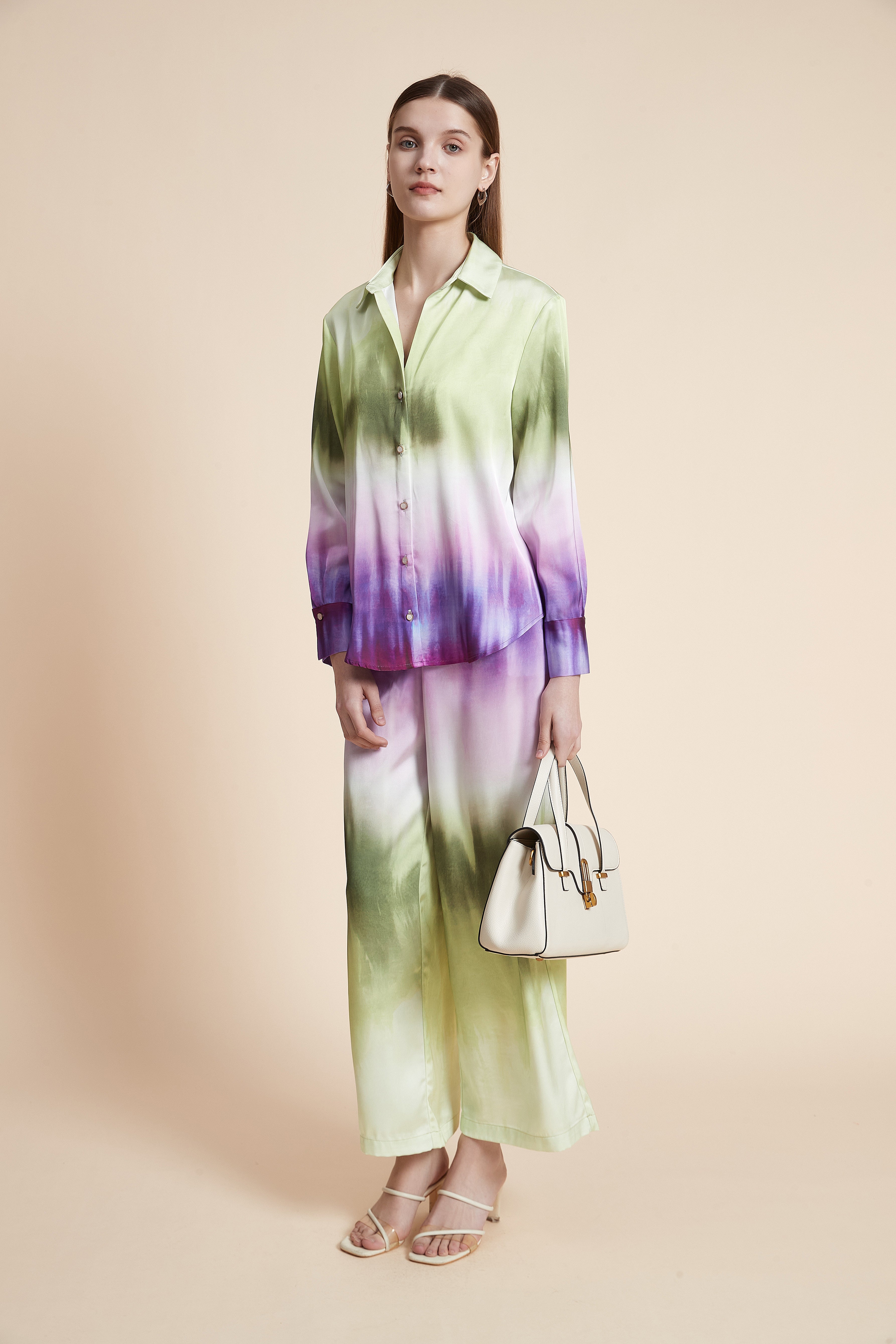 Long Sleeve Tie-Dye Shirt