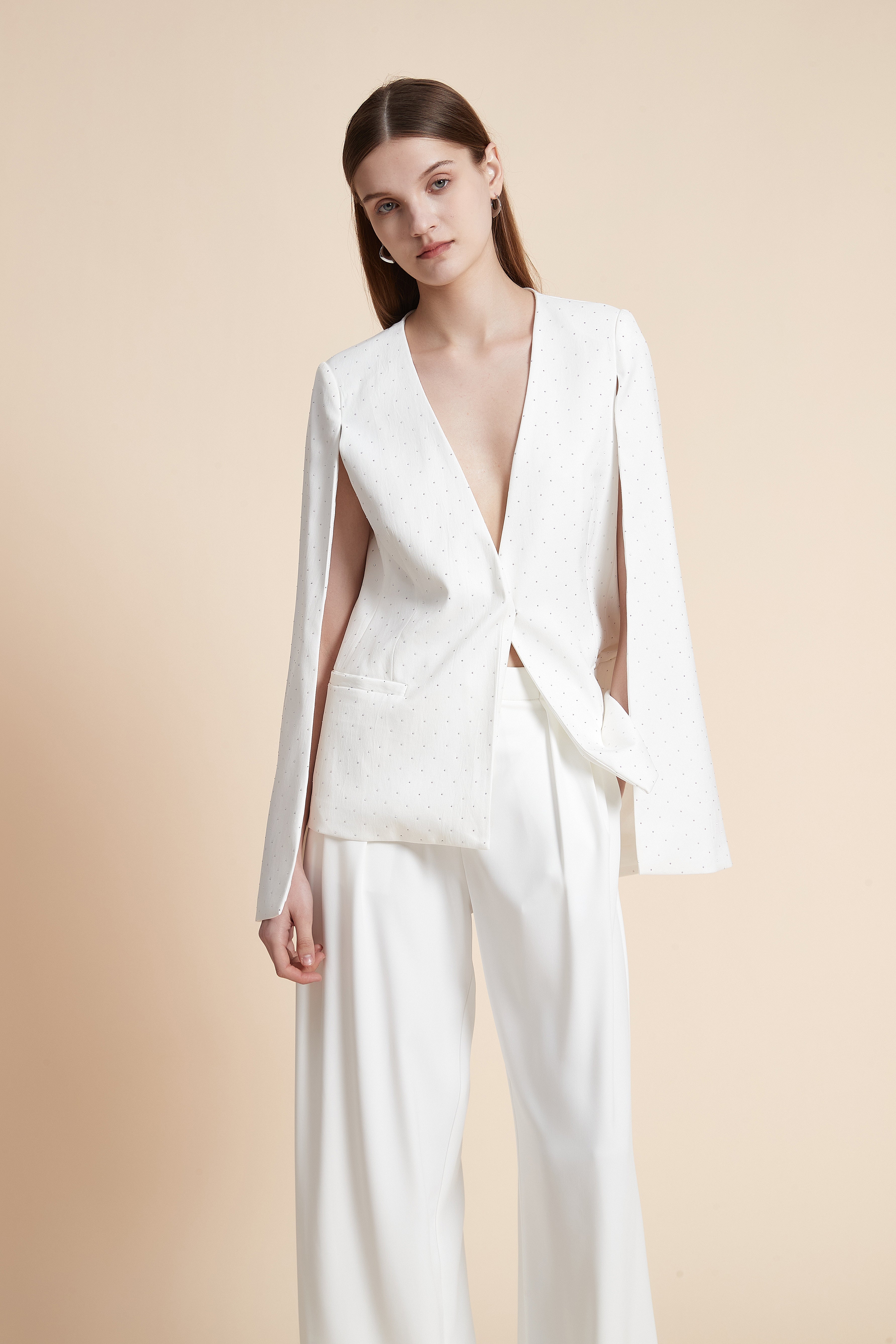 Open Front Long Sleeve Jacket