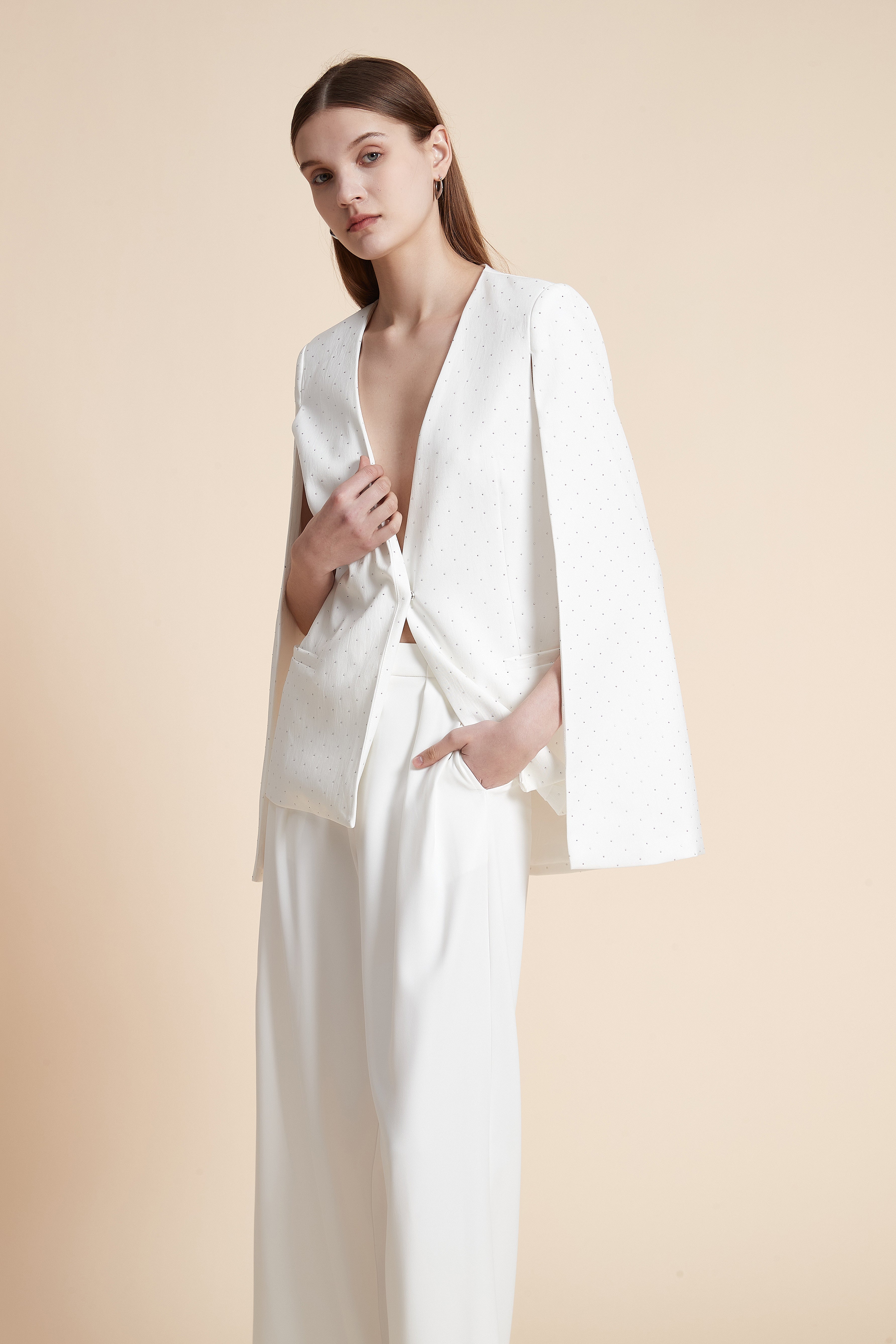 Open Front Long Sleeve Jacket