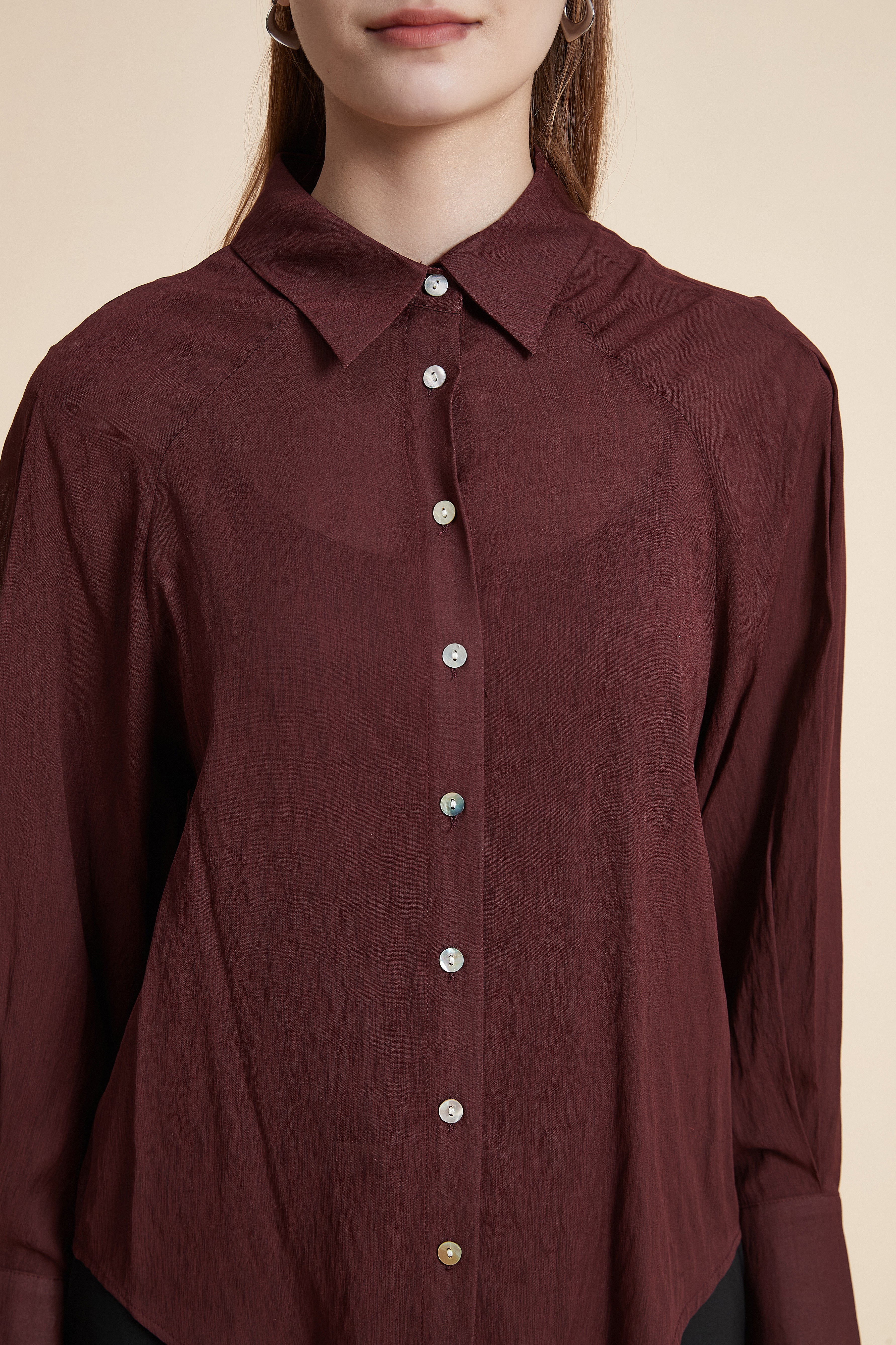 Solid Long Sleeve Shirt