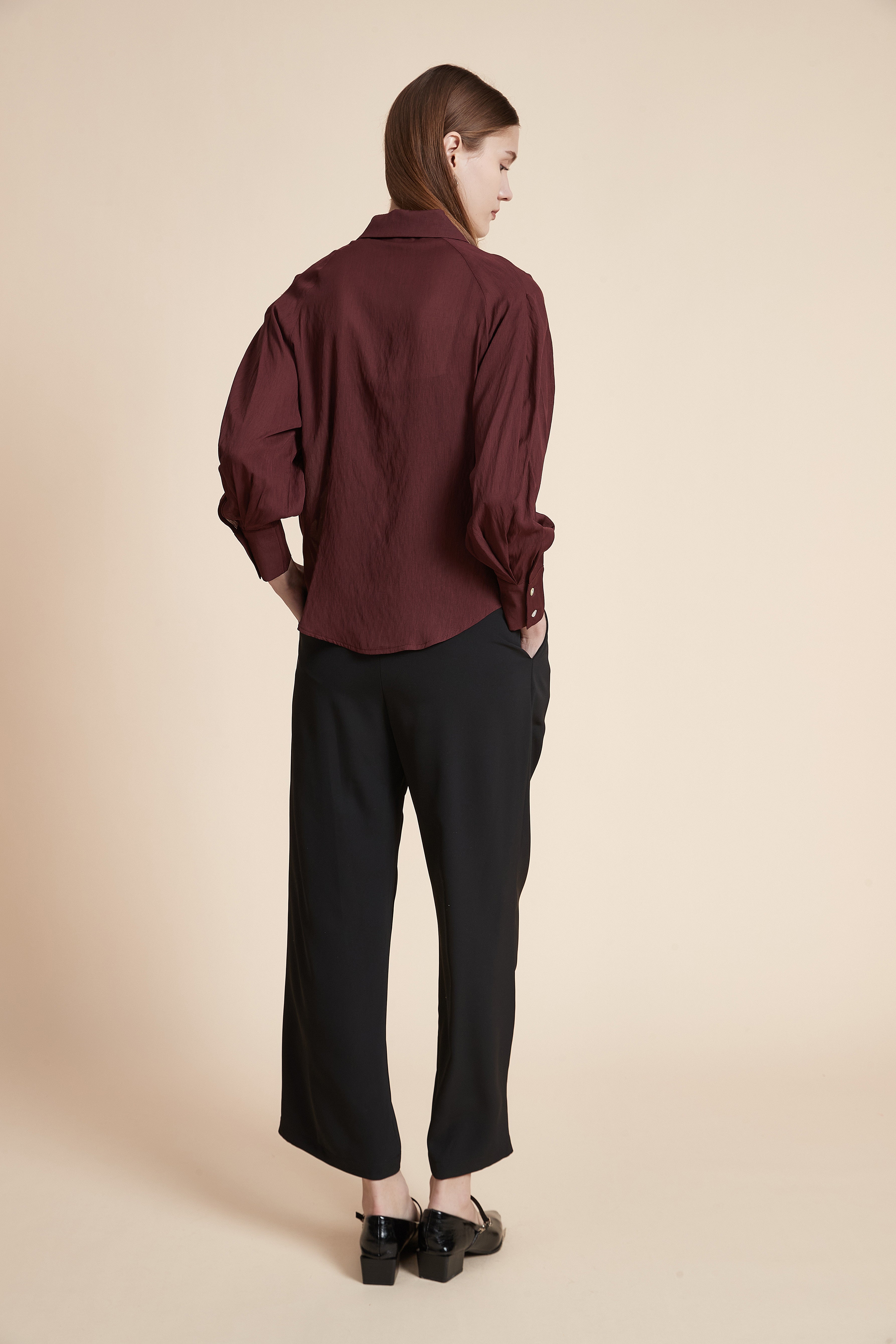 Solid Long Sleeve Shirt