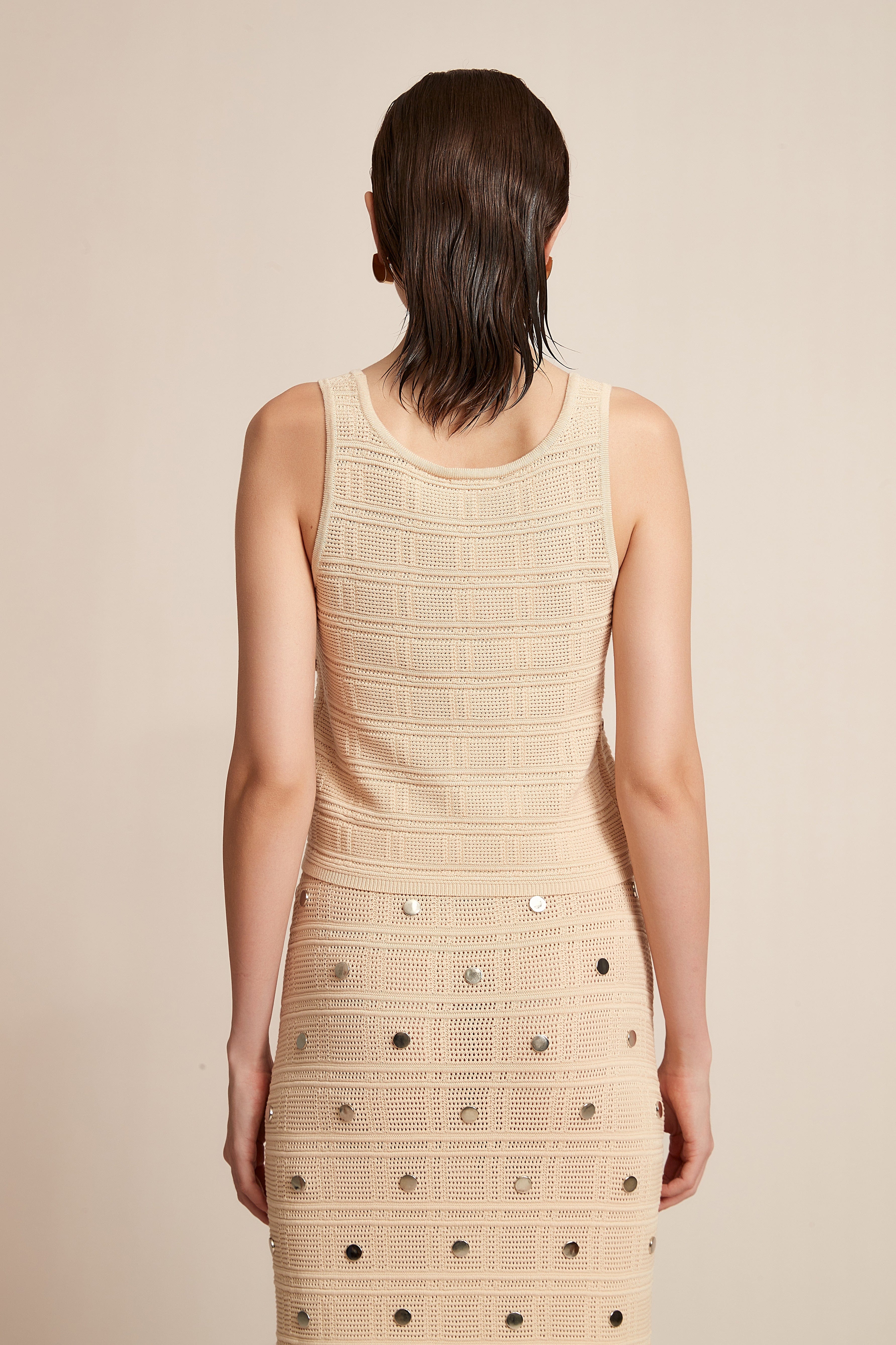 Cut-Embellished Blouse