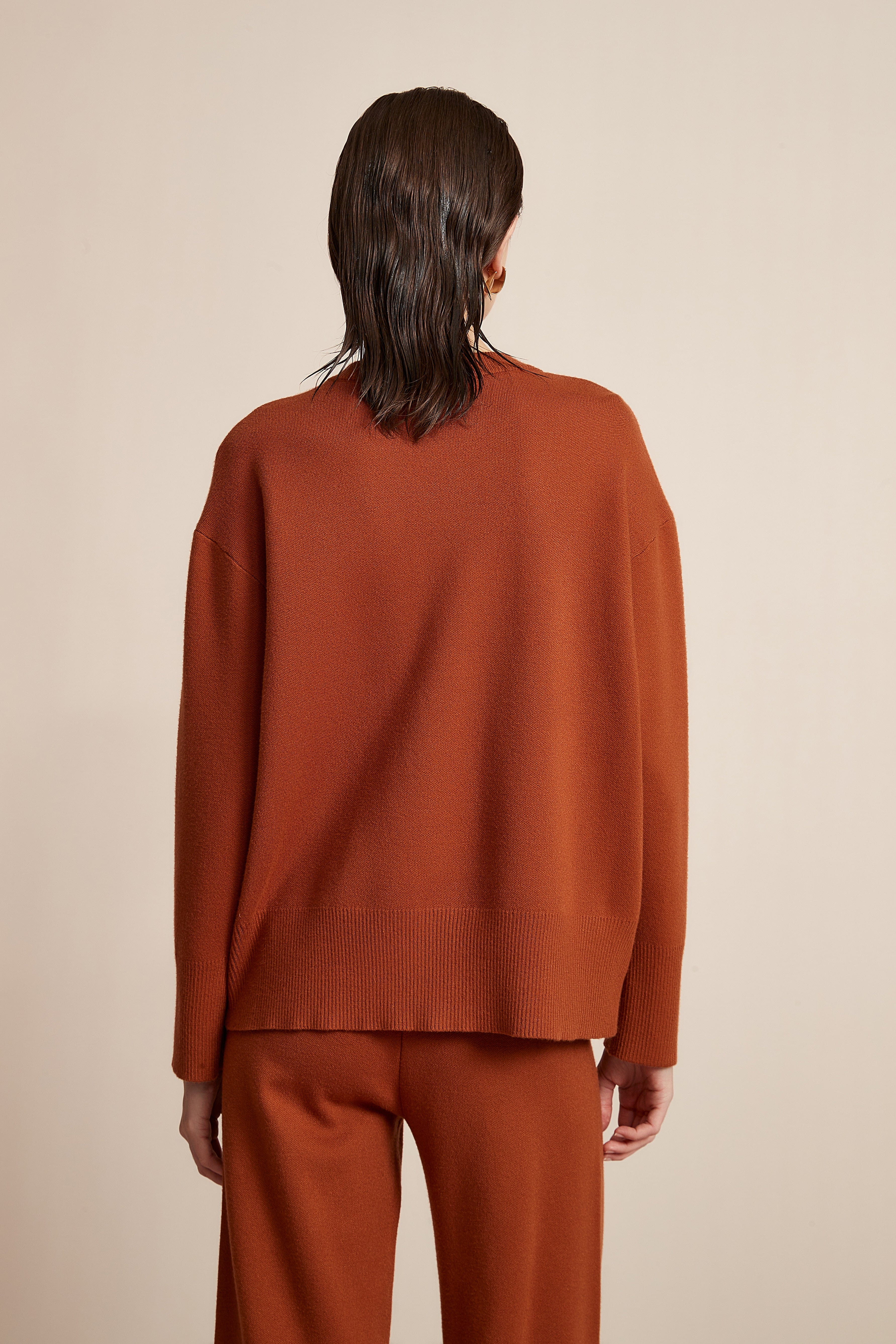 Long Sleeve Solid Winter Blouse