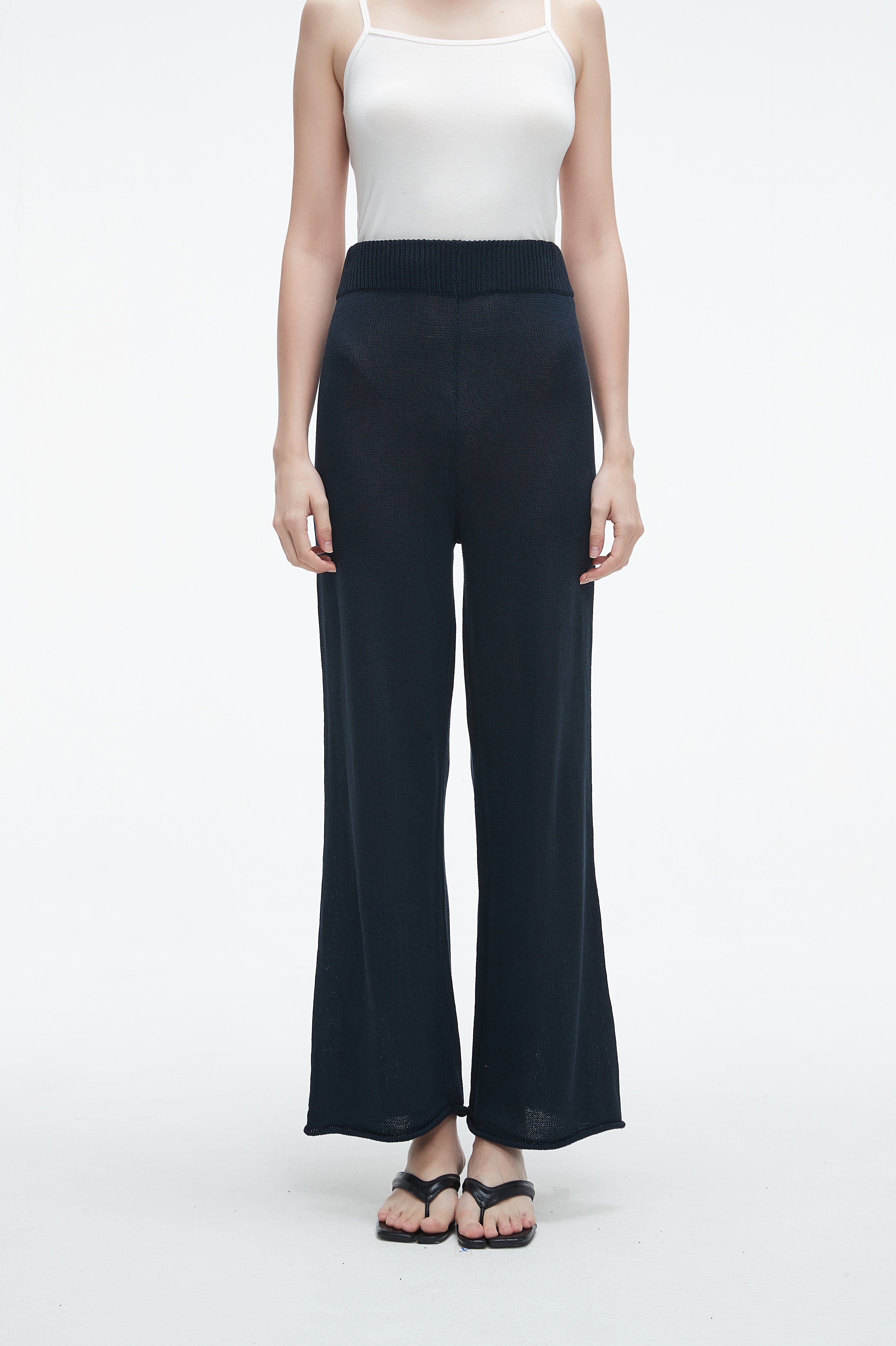 Stay Warm and Stylish with Our Plain Winter Long Pants