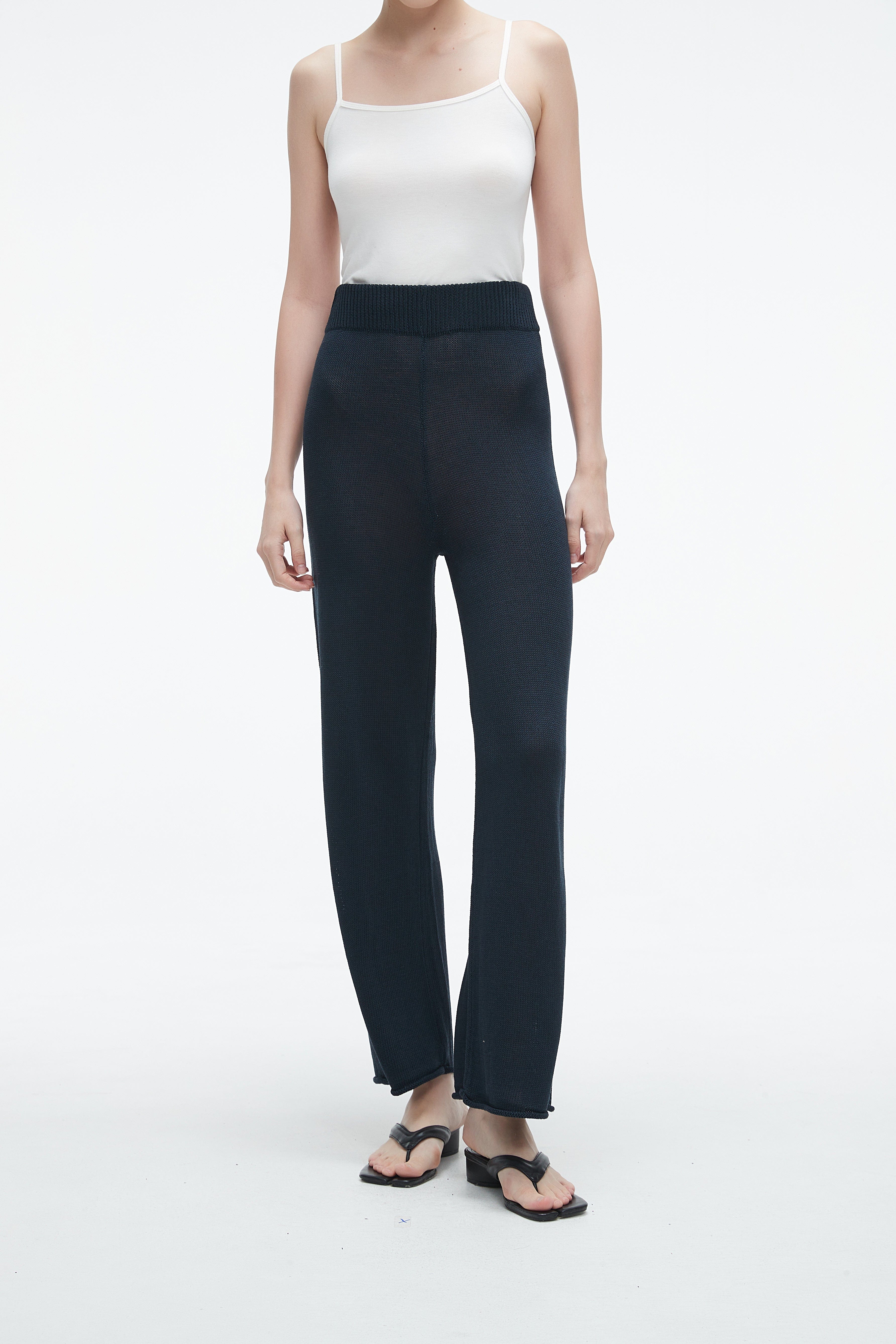 Stay Warm and Stylish with Our Plain Winter Long Pants