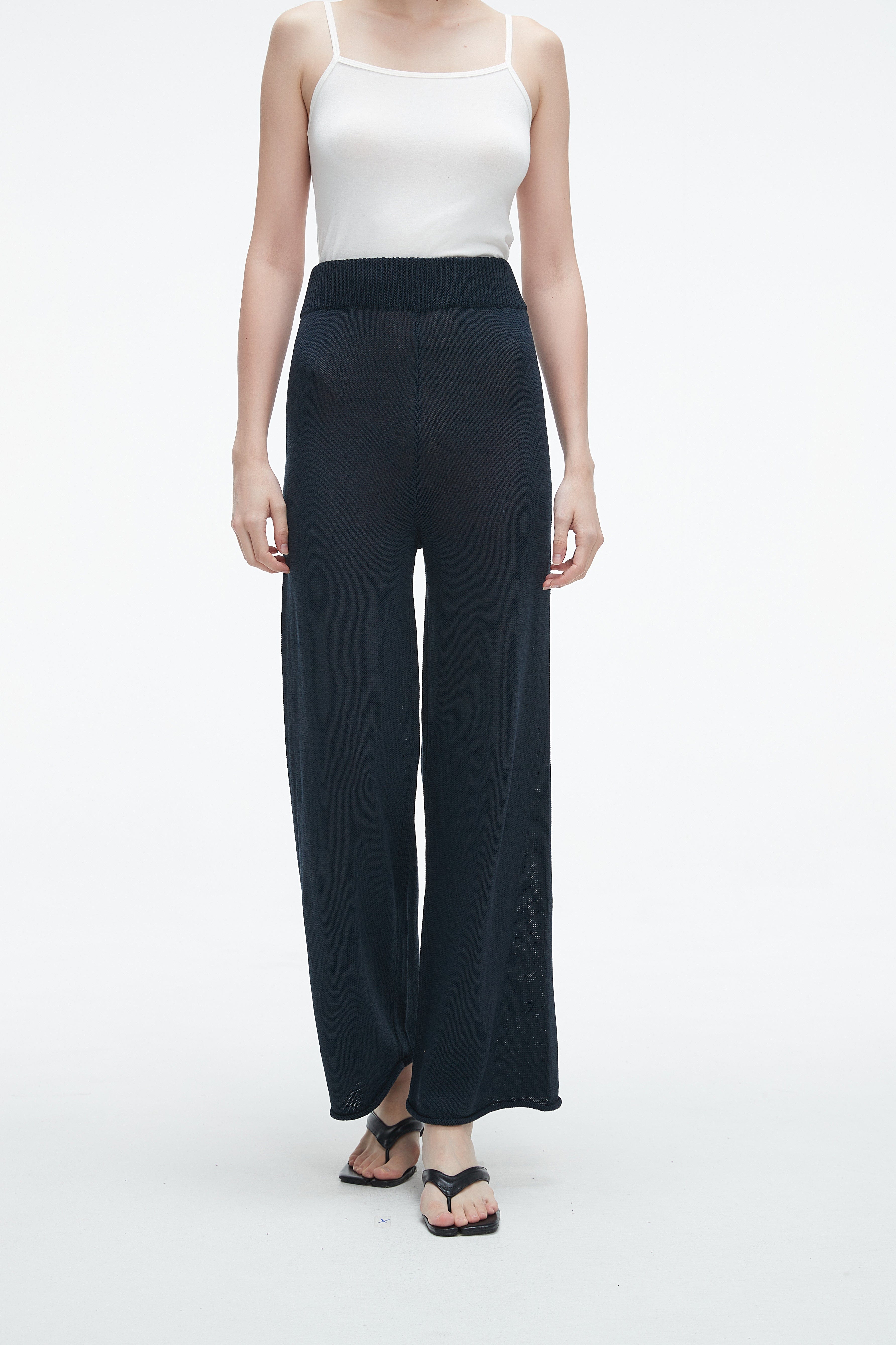 Stay Warm and Stylish with Our Plain Winter Long Pants
