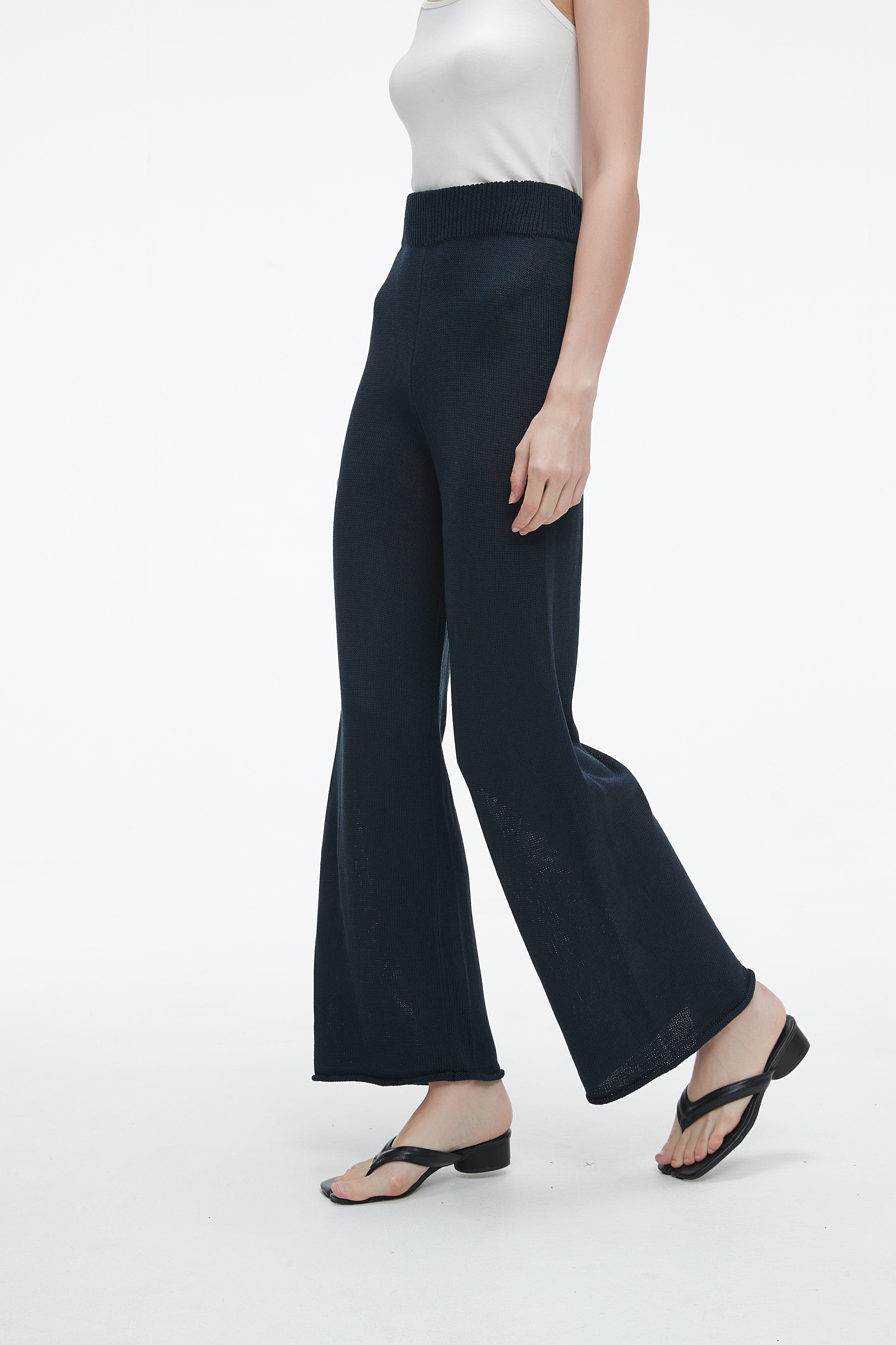 Stay Warm and Stylish with Our Plain Winter Long Pants