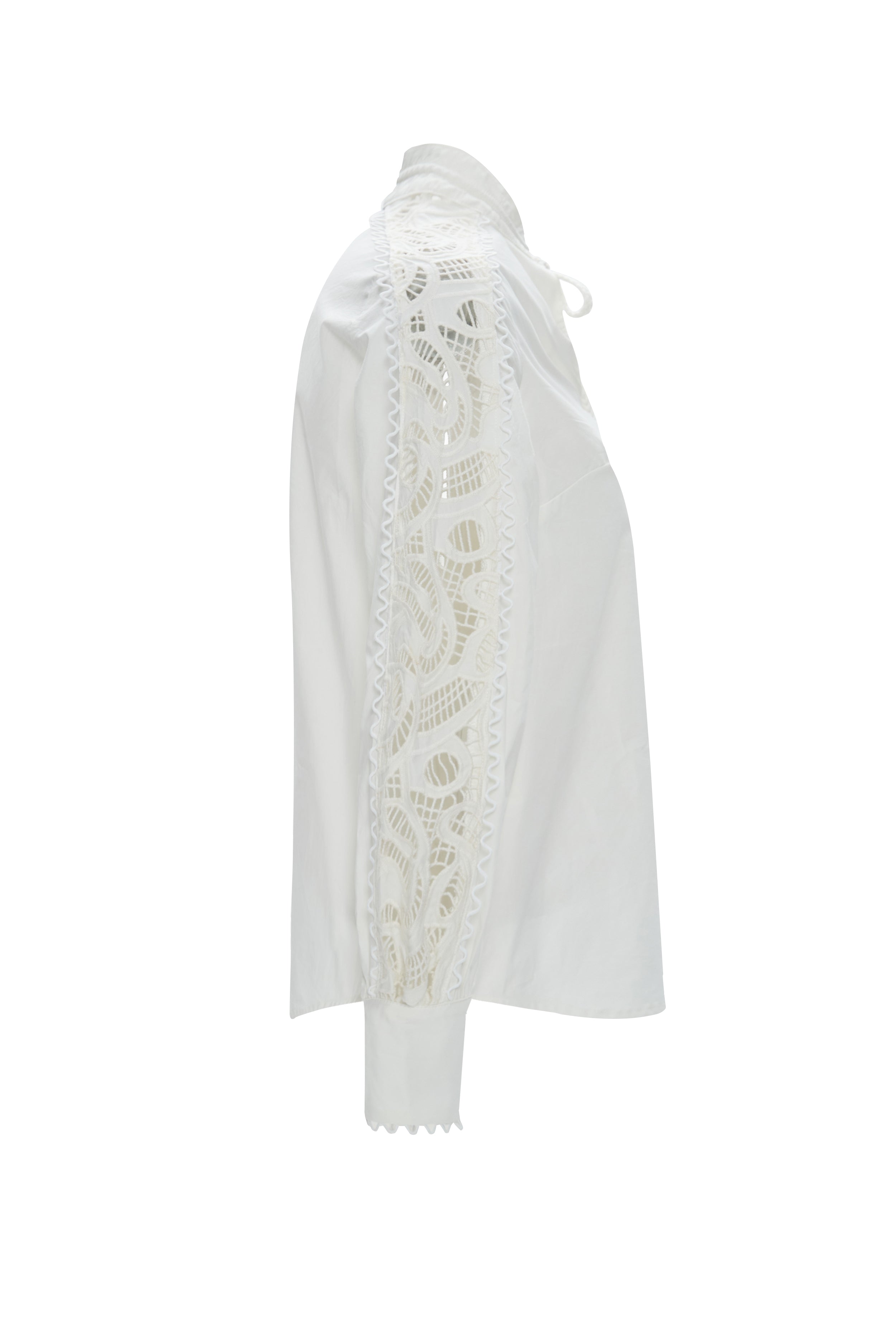 Long sleeve embroidered shirt