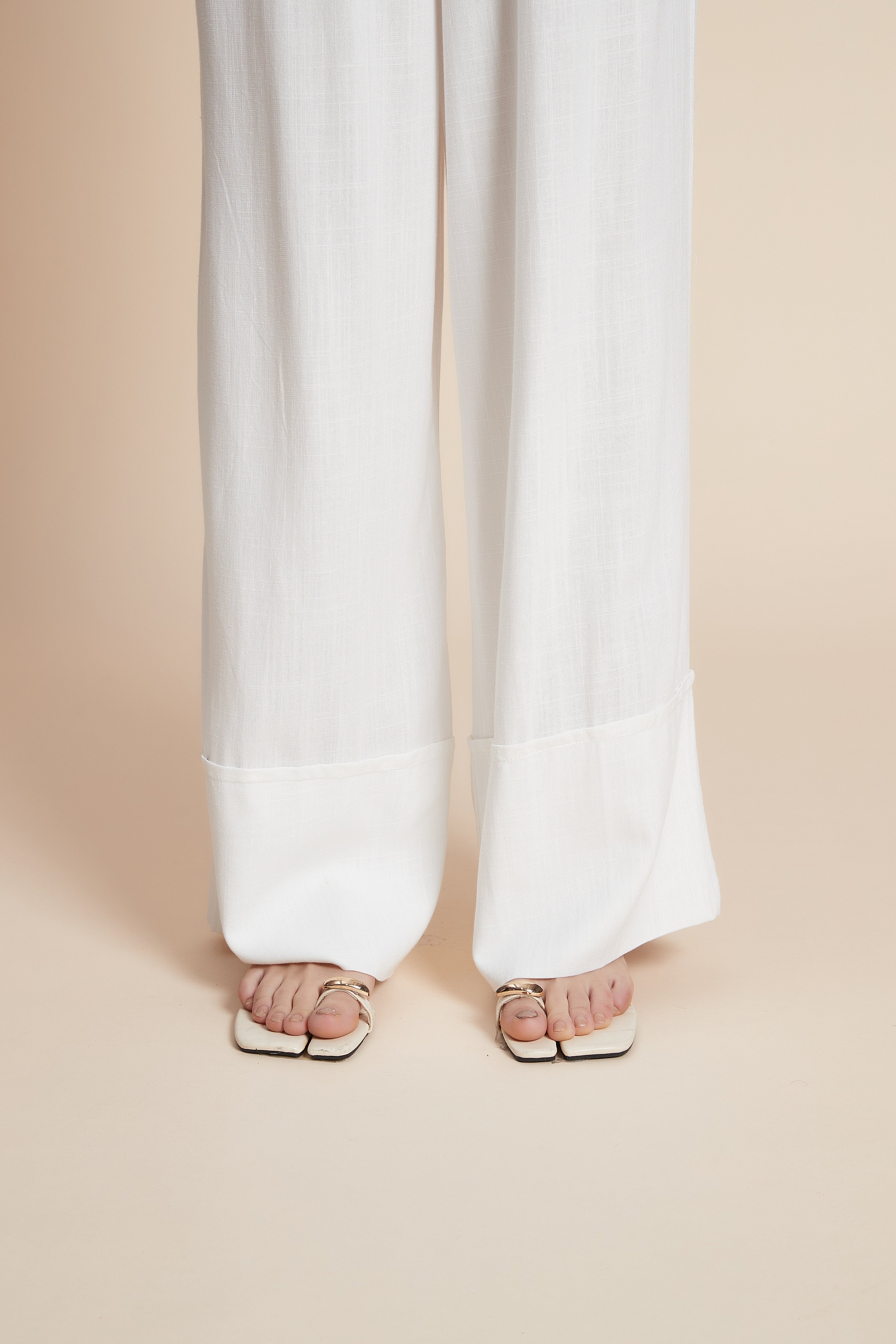 بنطلون واسع سادة