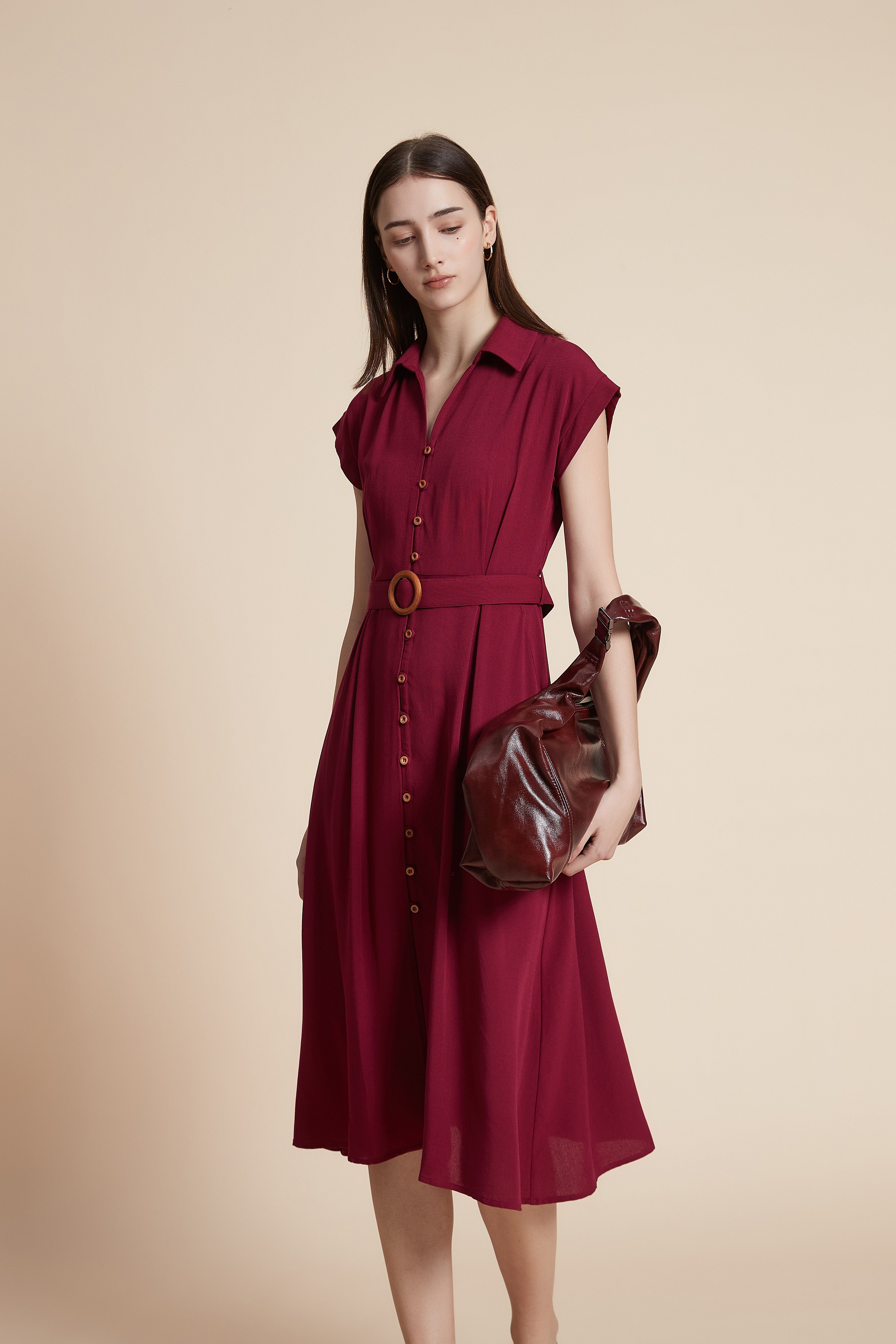 Sleeveless Midi Dress
