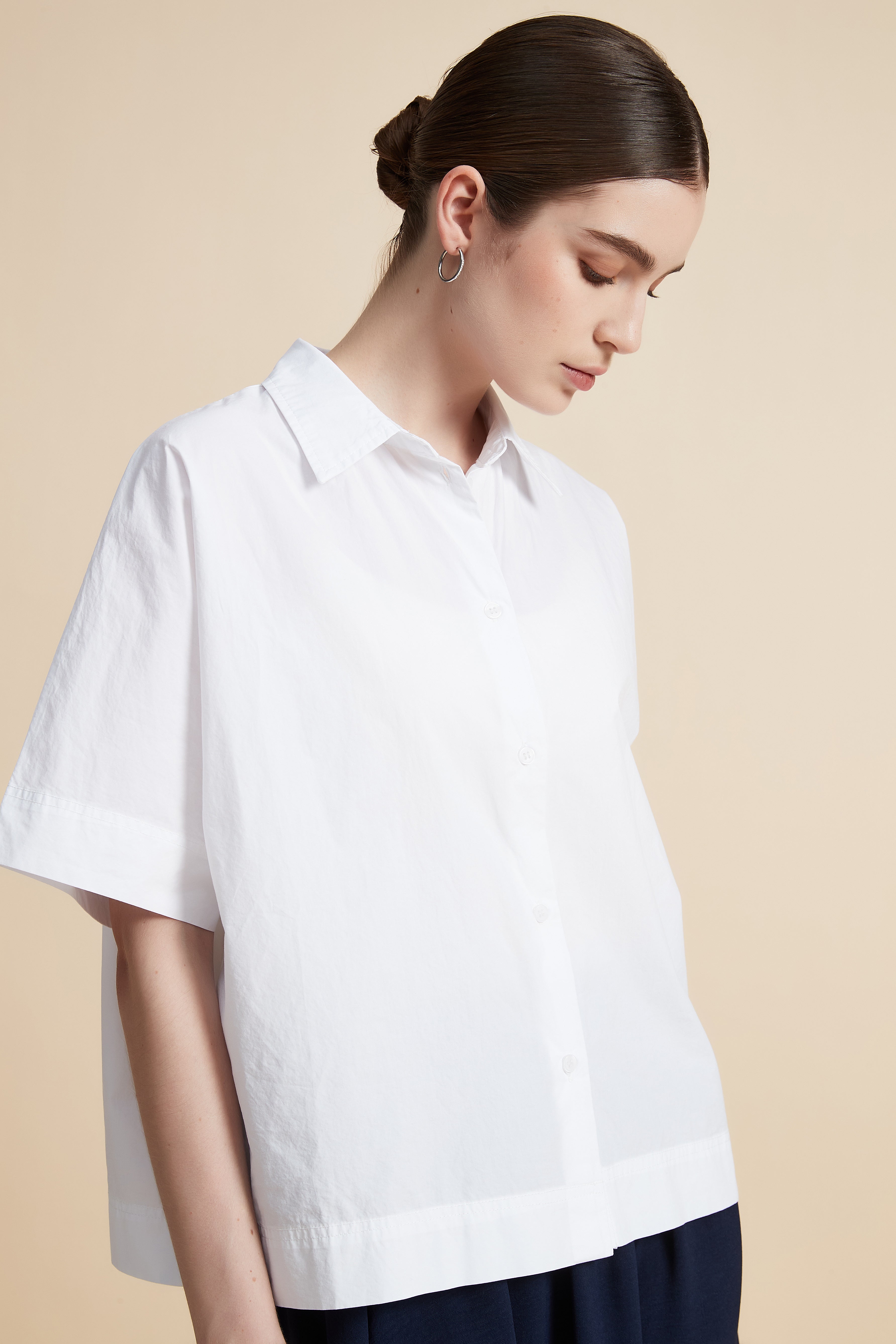 Solid Short Sleeve Shirt