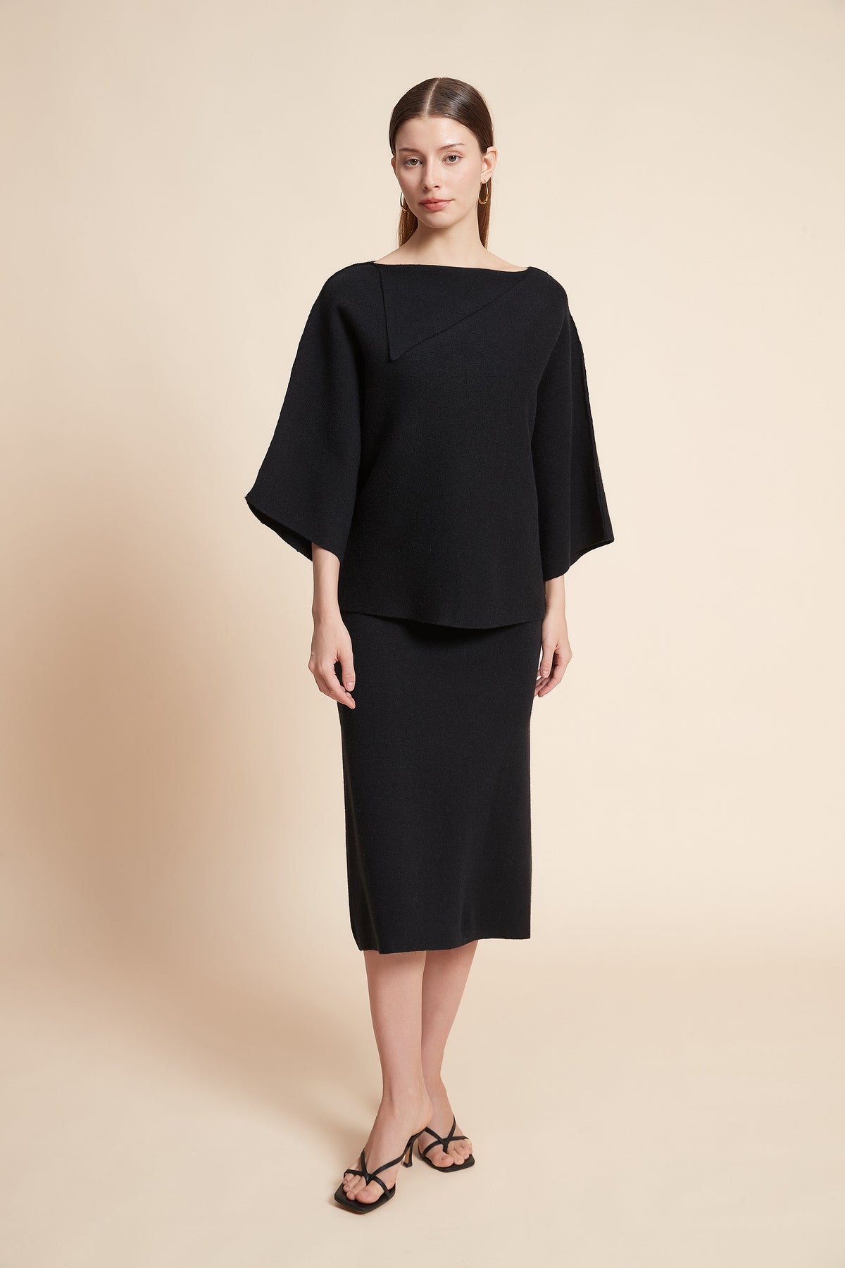 Plain 3/4 Sleeve Top