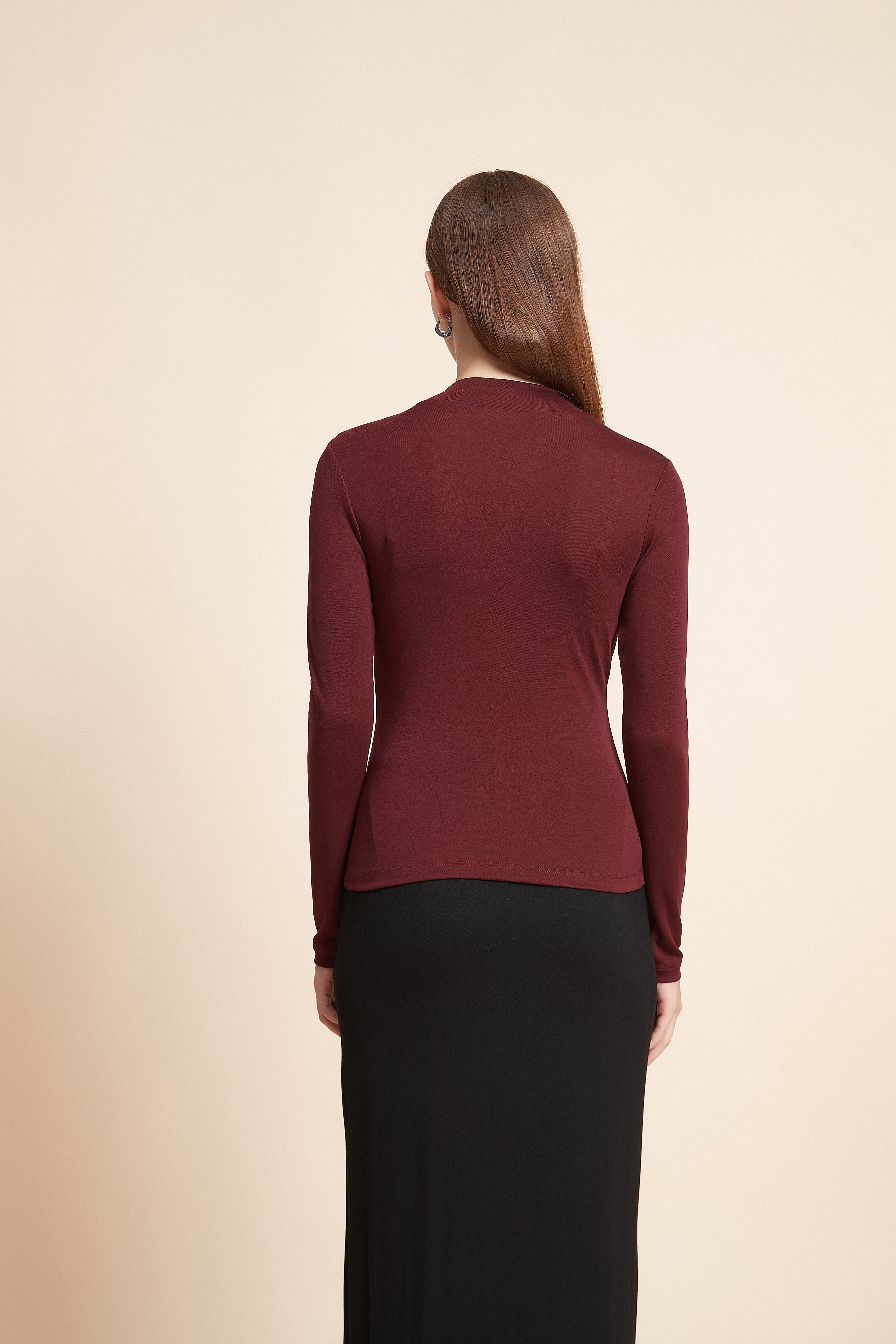 Plain Long Sleeve Top