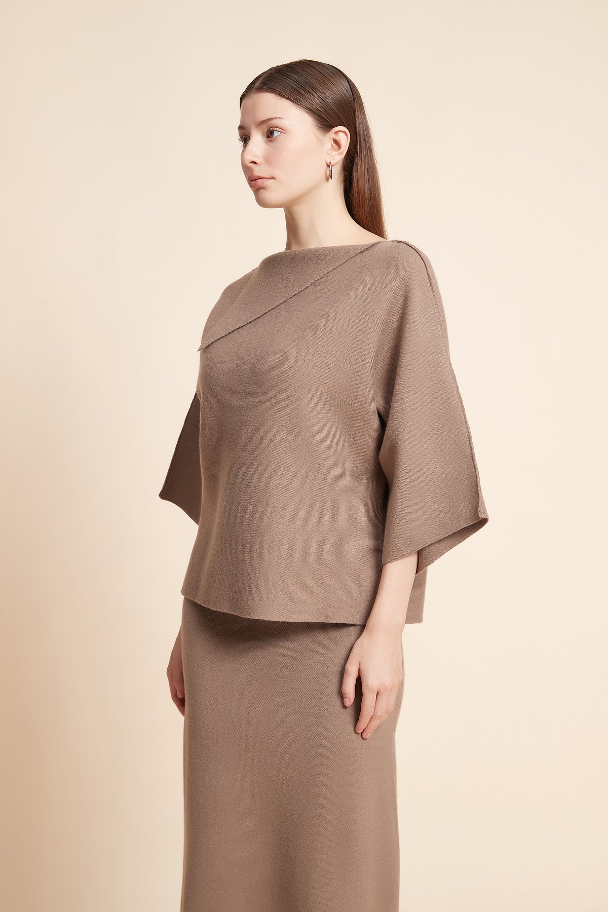 Plain 3/4 Sleeve Top