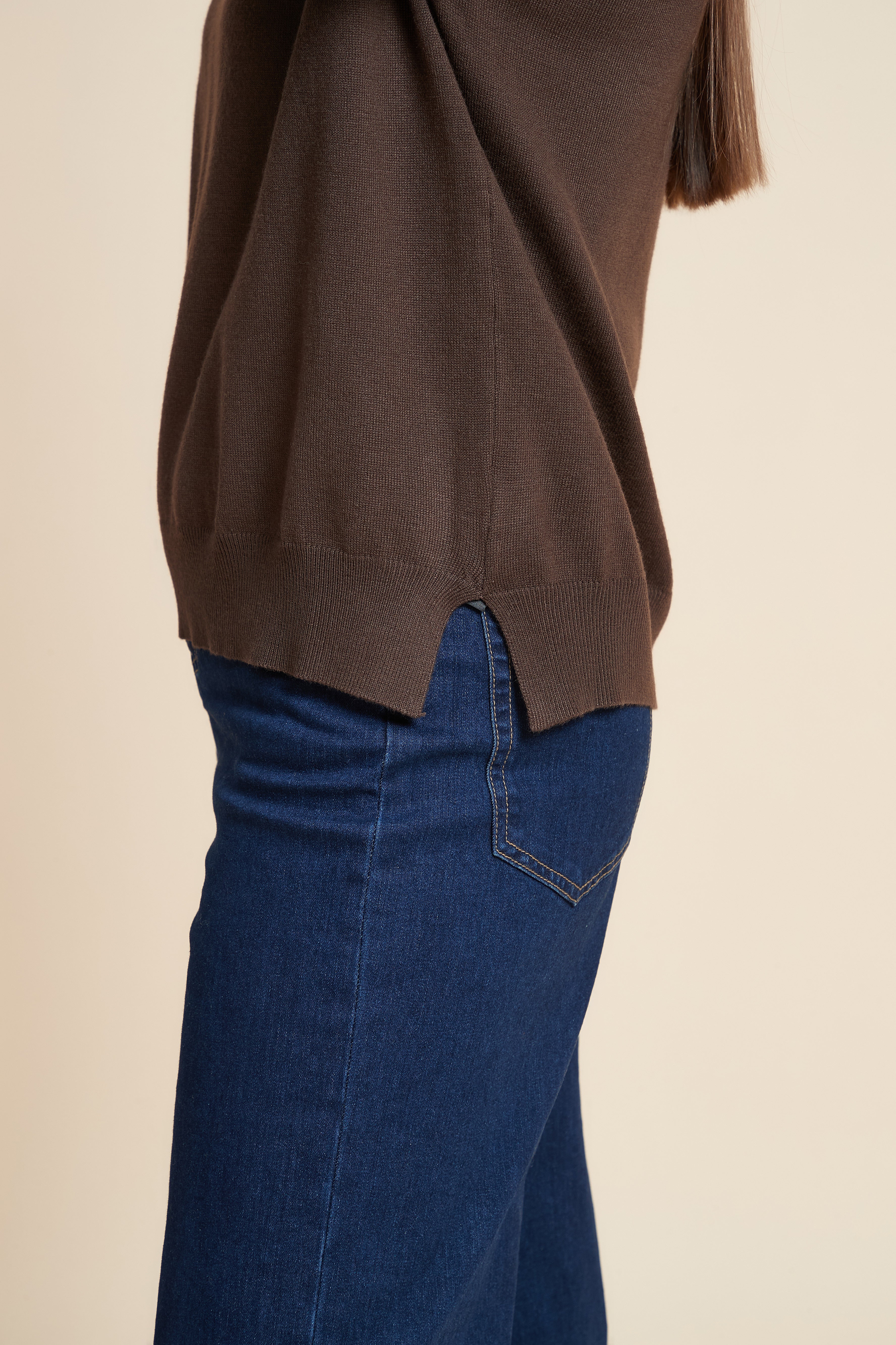 Solid Color Long Sleeve Sweater