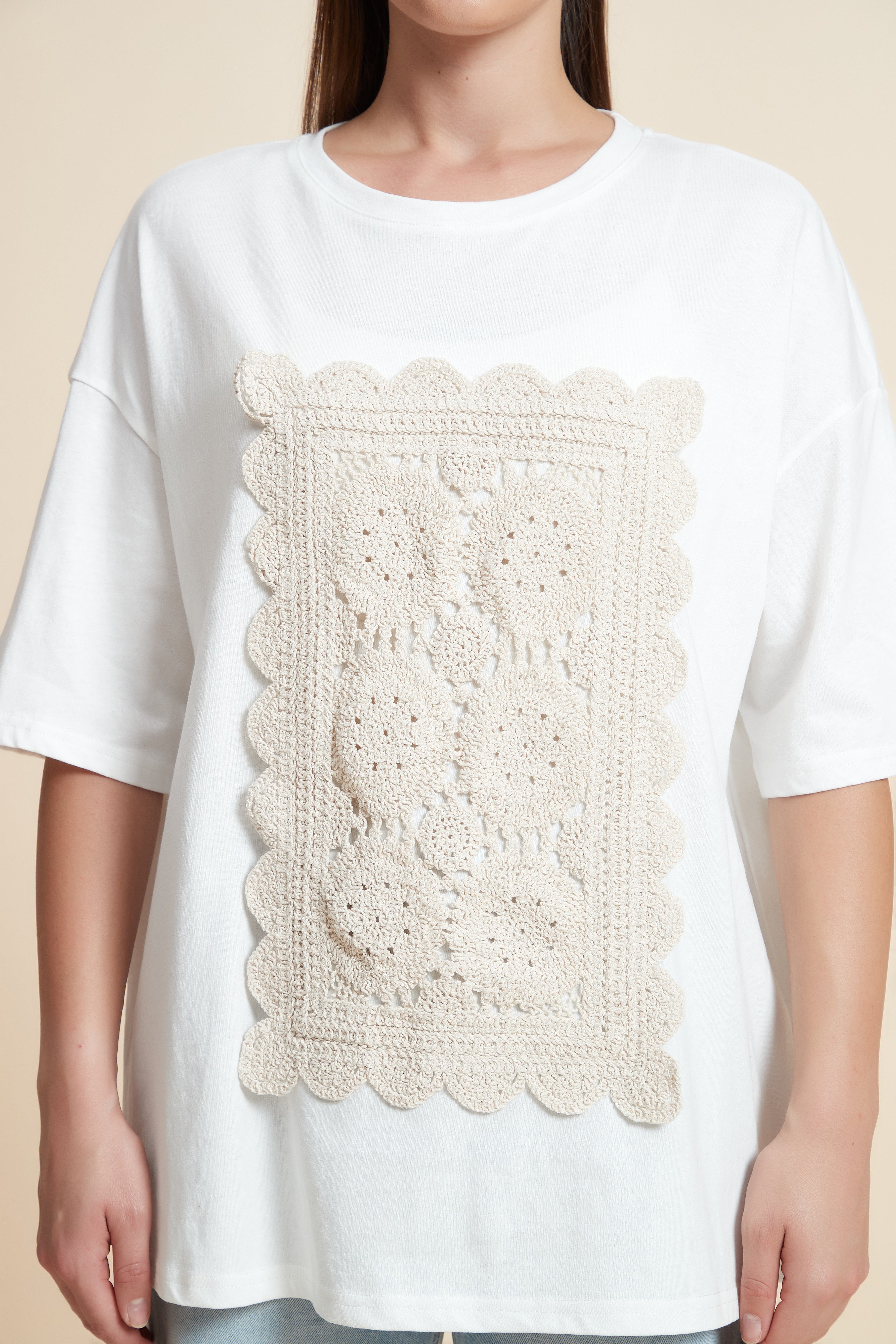 Embroidered Short Sleeve T-Shirt