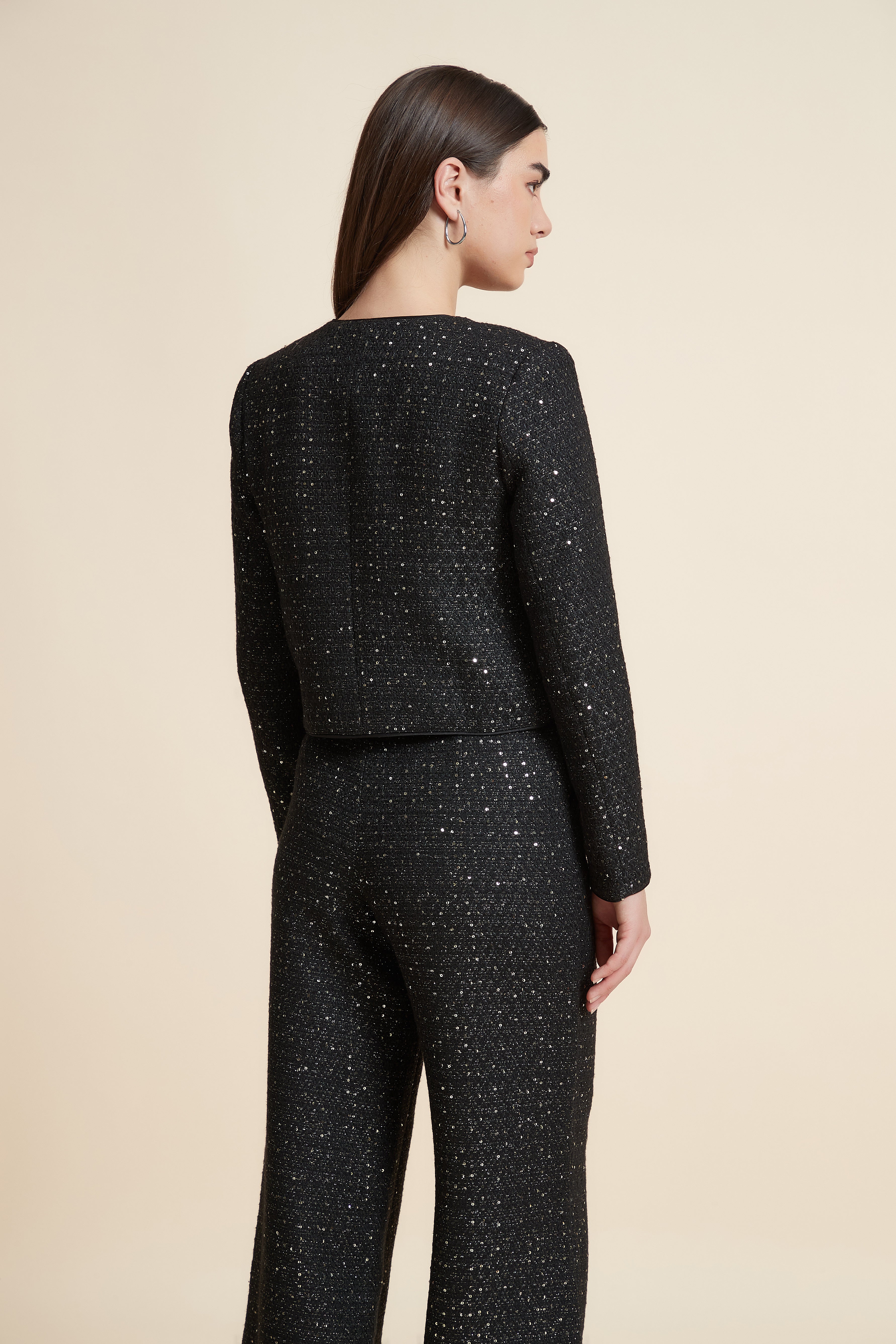 Long Sleeve Jacket with Front Buttons