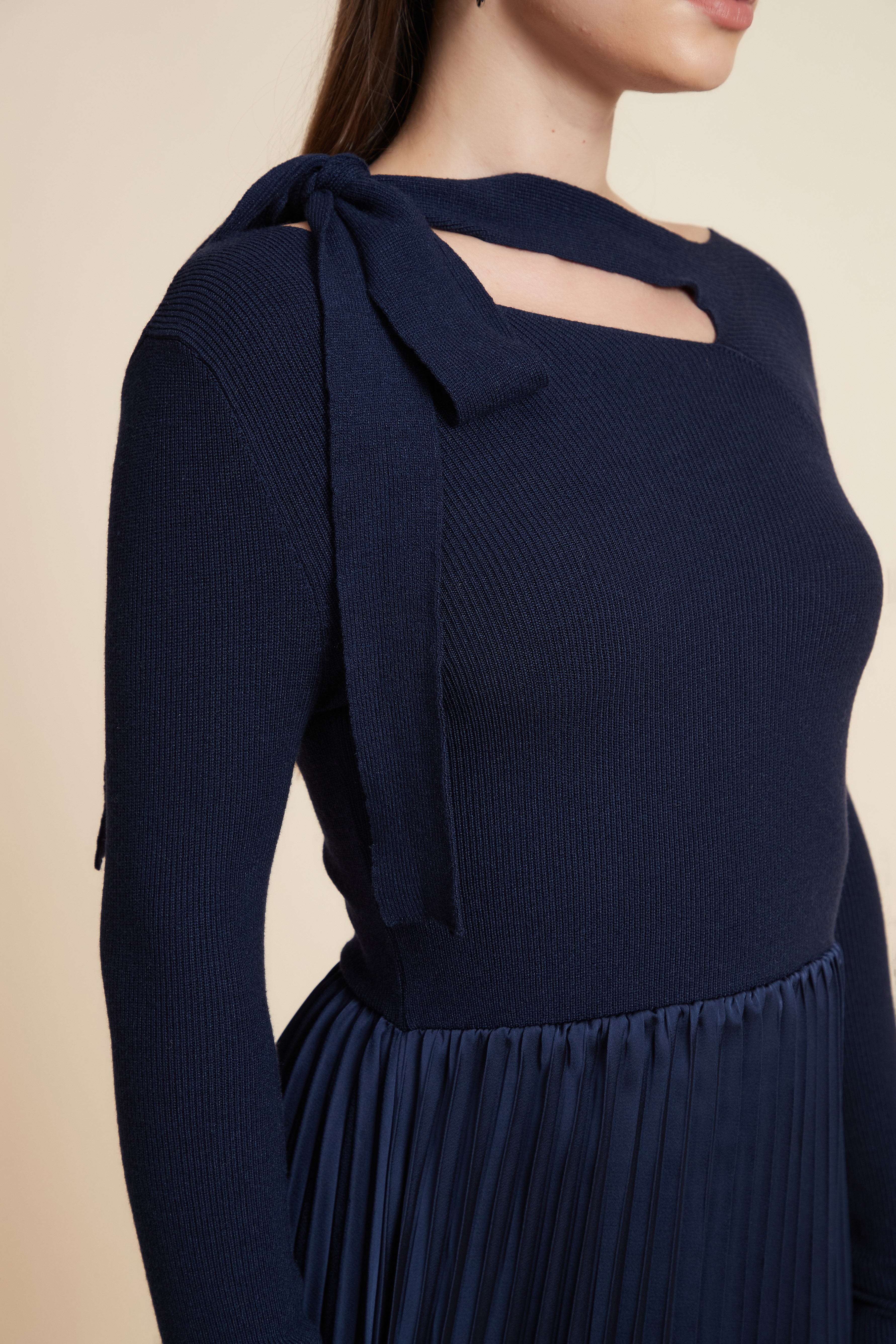 Midi Dress with Long sleeves