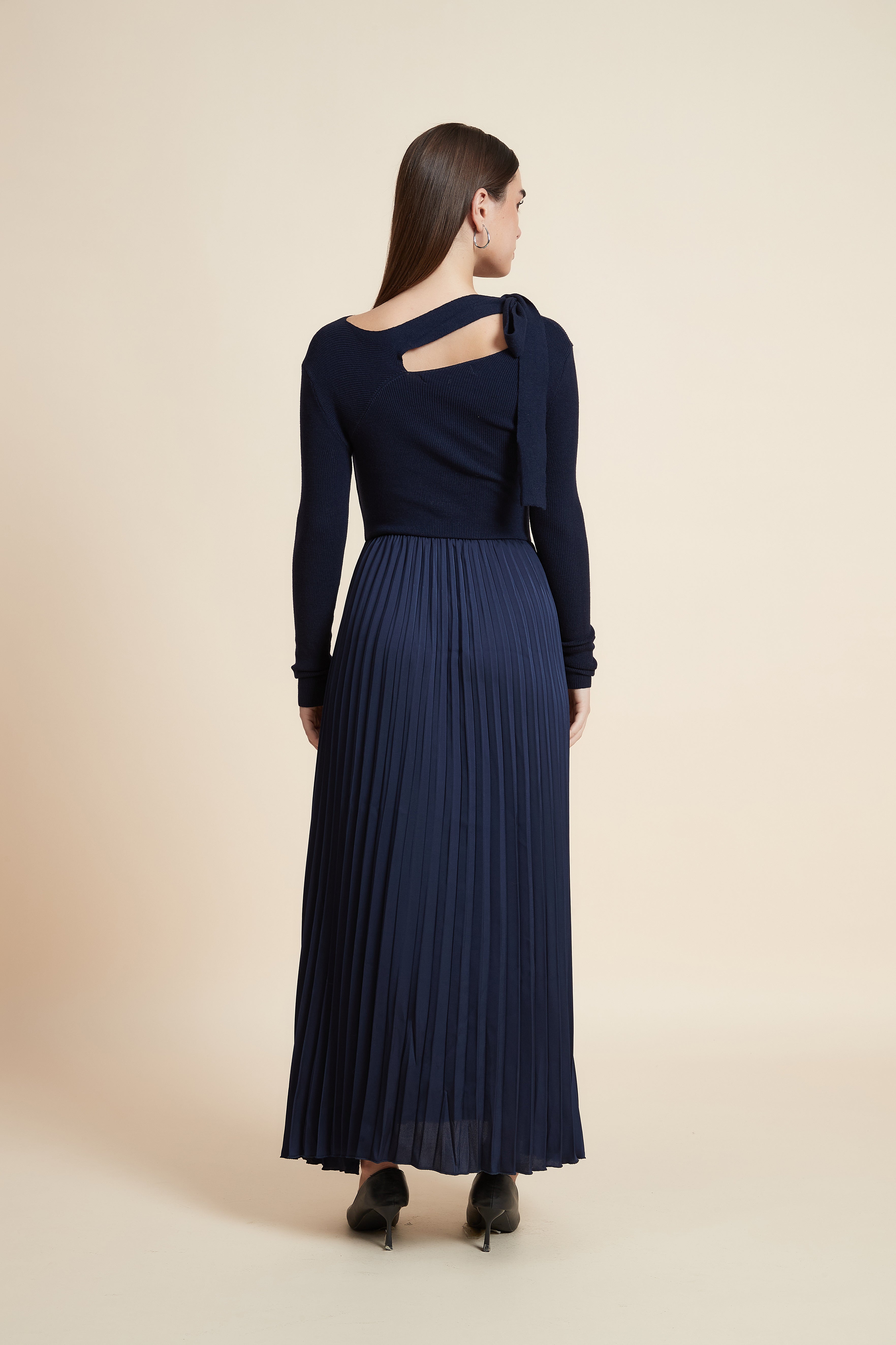 Midi Dress with Long sleeves