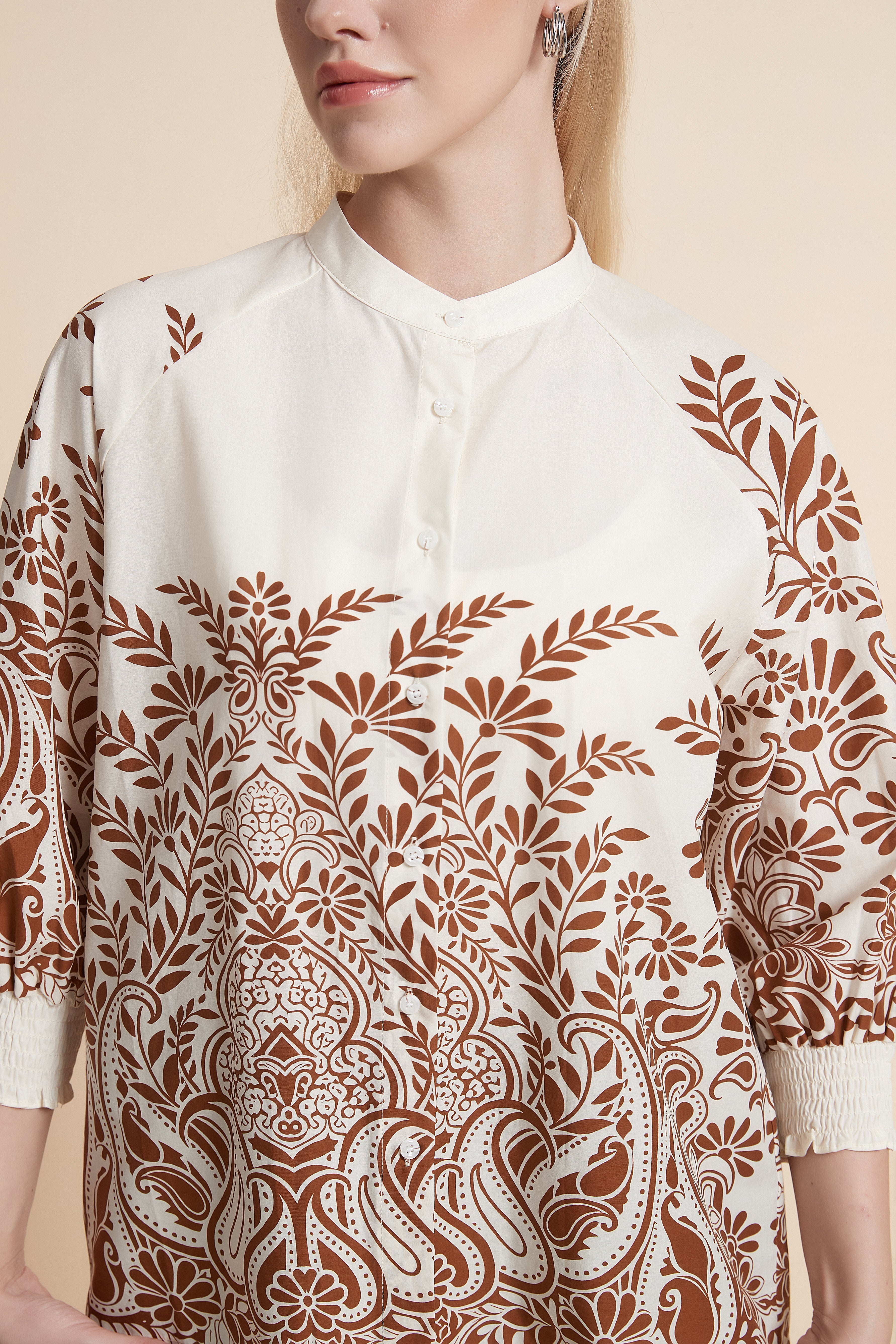Plain Long-Sleeve Shirt